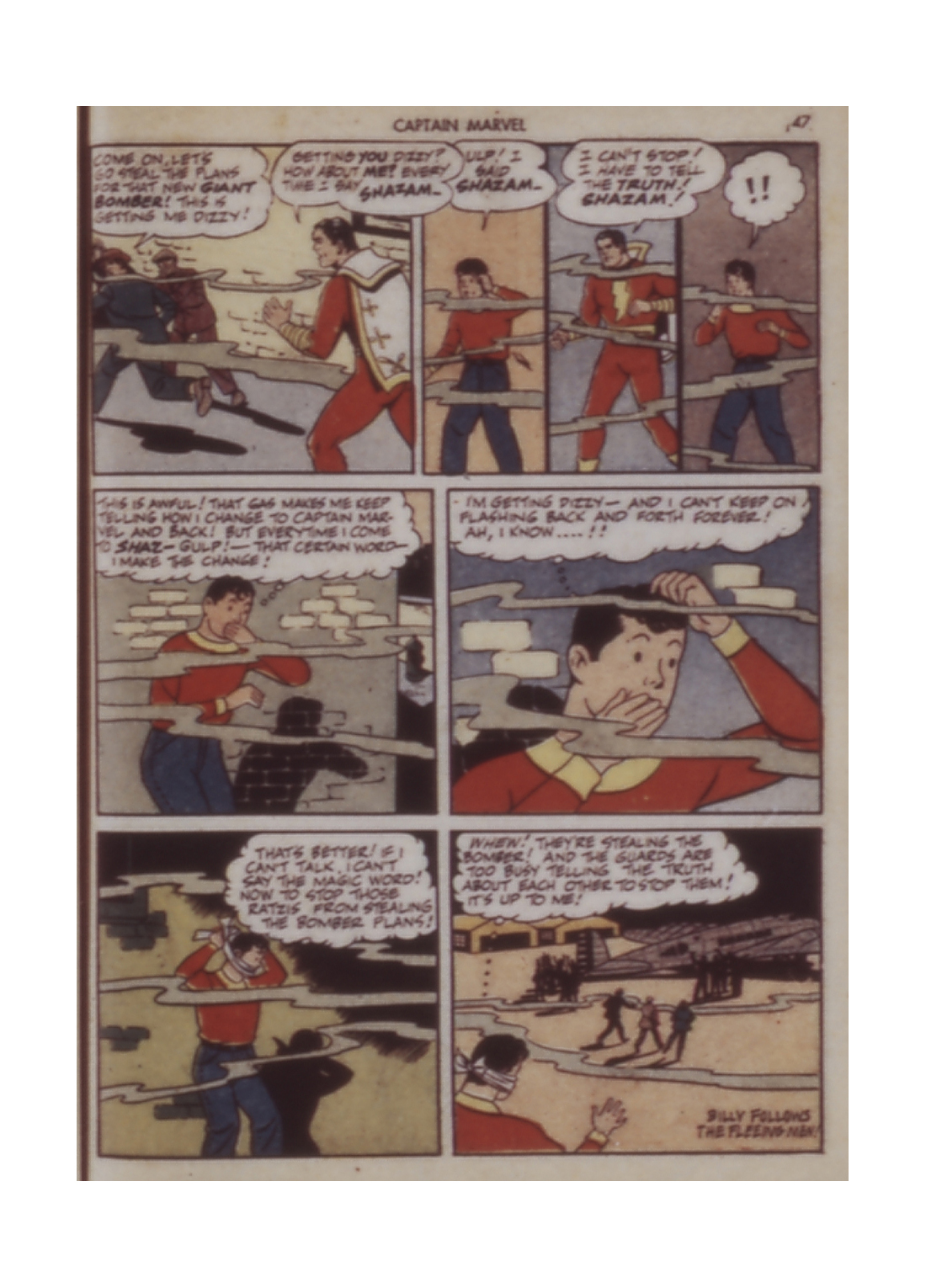 Read online Captain Marvel Adventures comic -  Issue #12 - 47