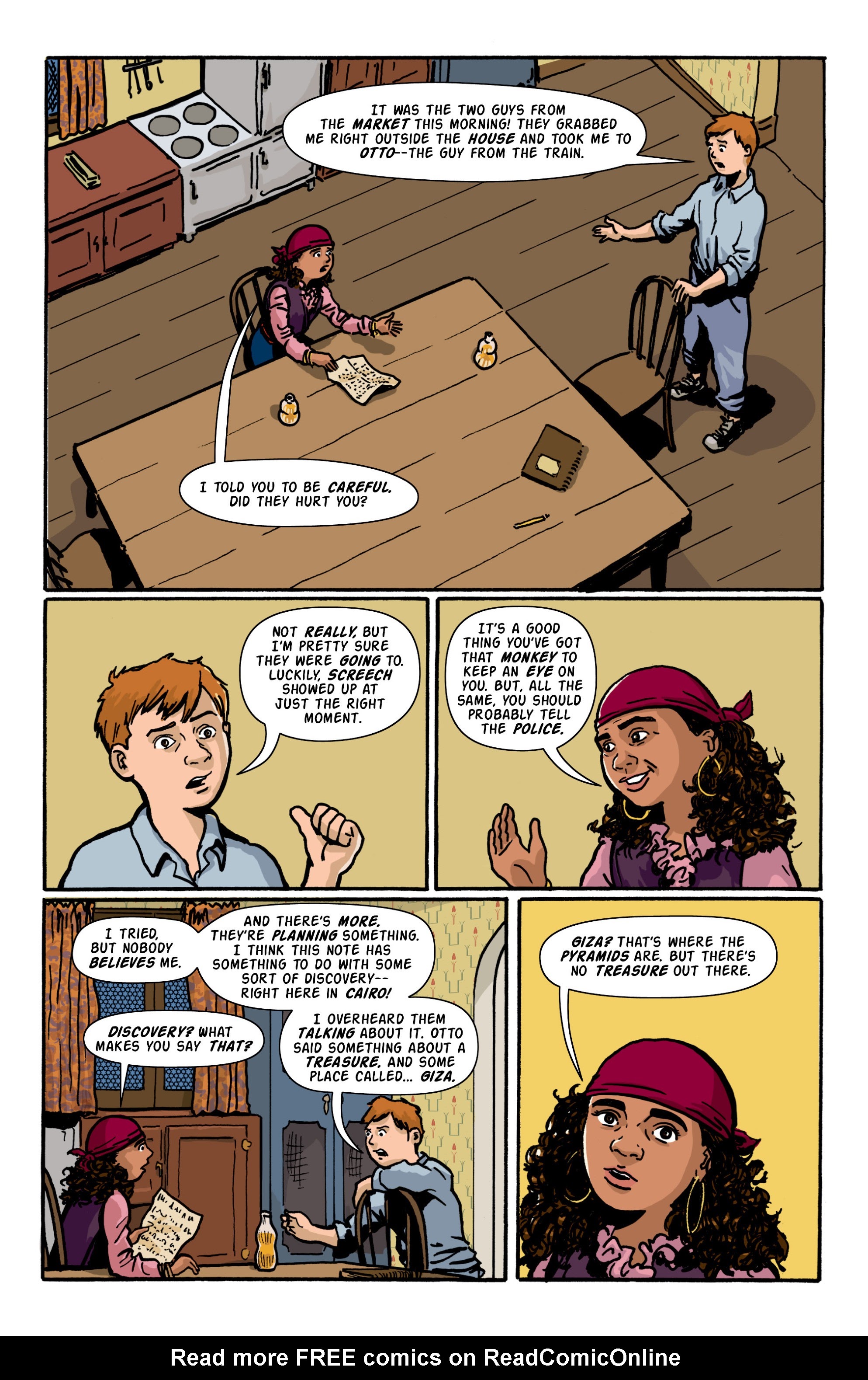 Read online Rocket Robinson and the Pharaoh's Fortune comic -  Issue # TPB (Part 1) - 90