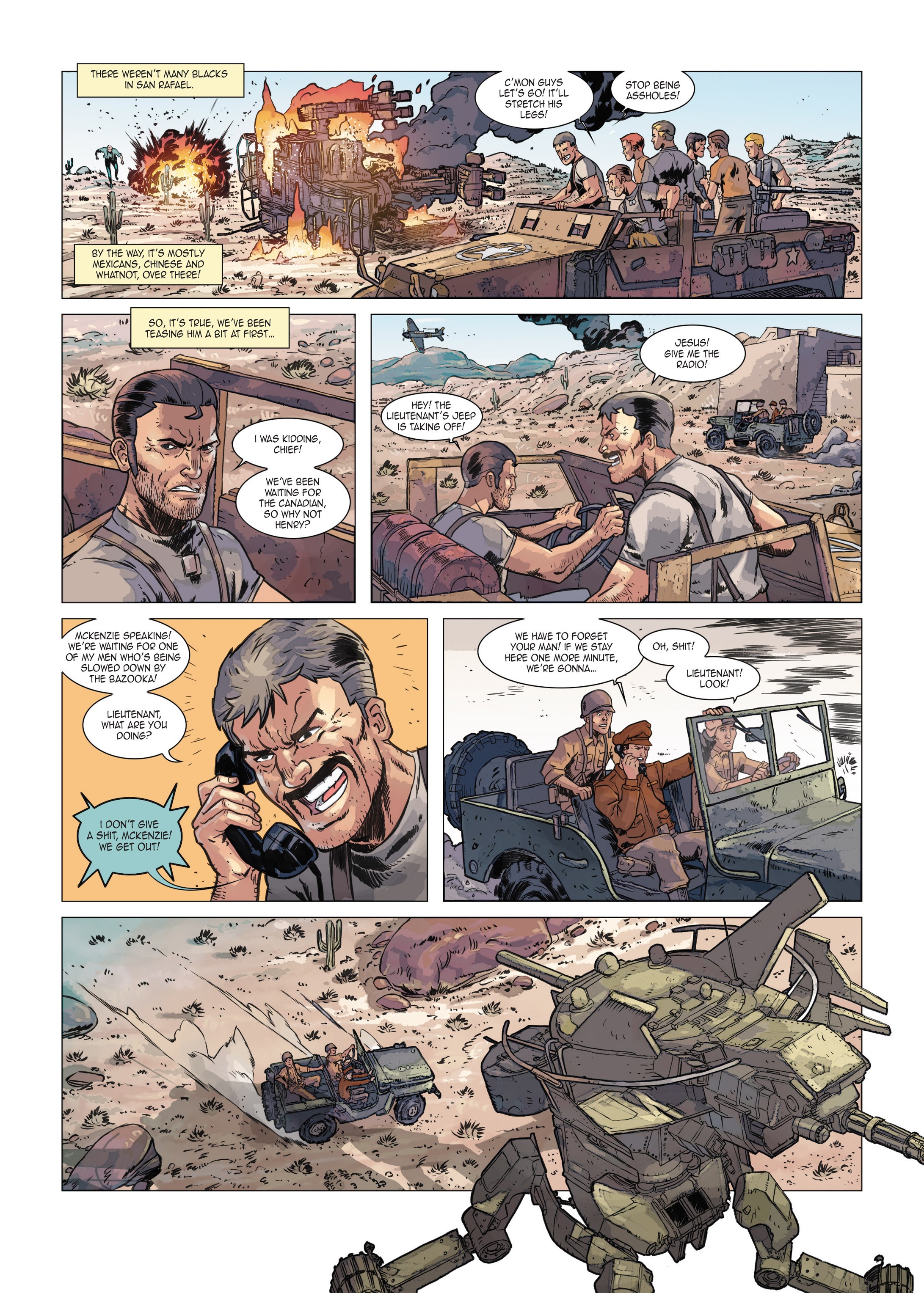 Read online Iron Squad comic -  Issue #3 - 15