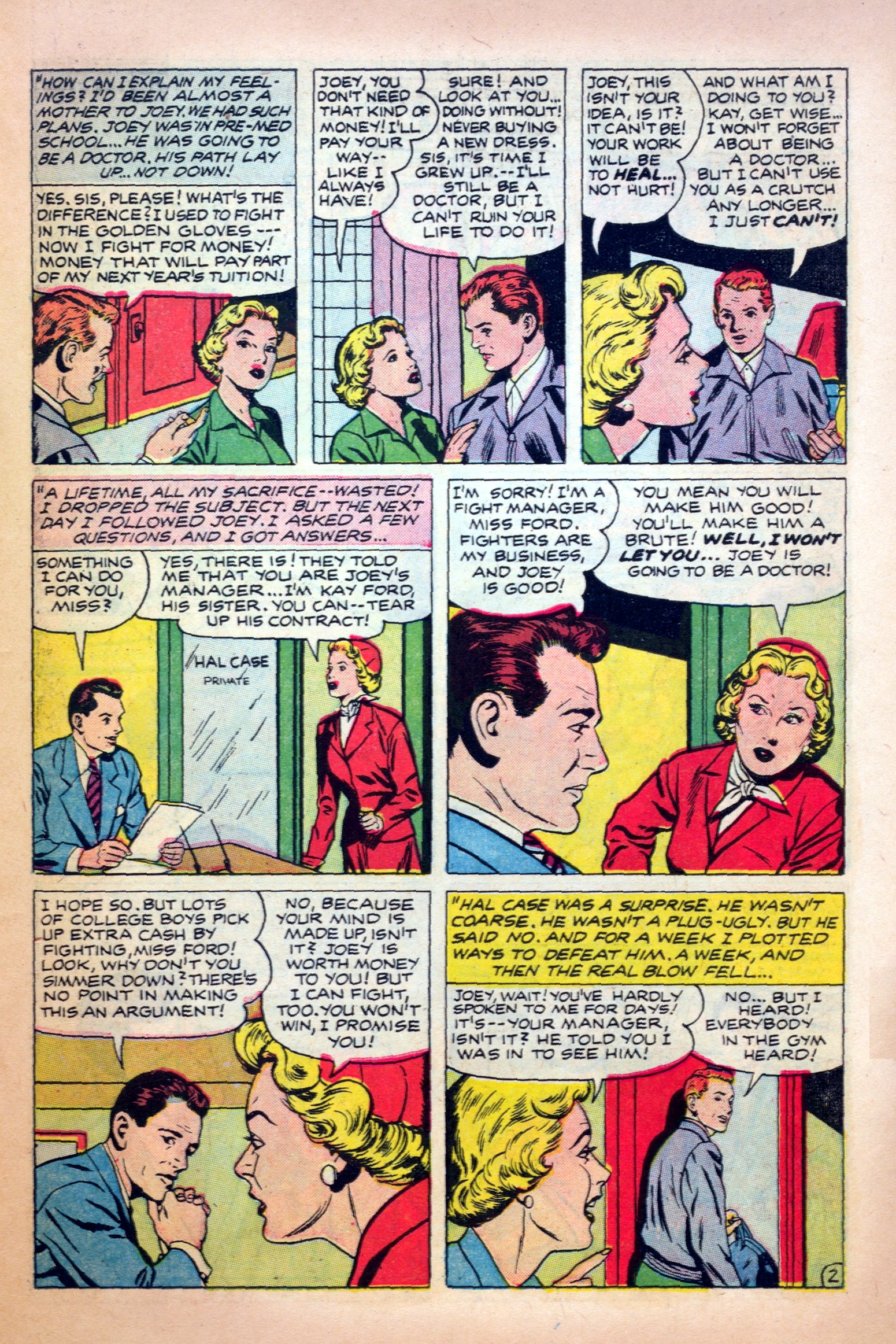 Read online Young Love (1949) comic -  Issue #71 - 27