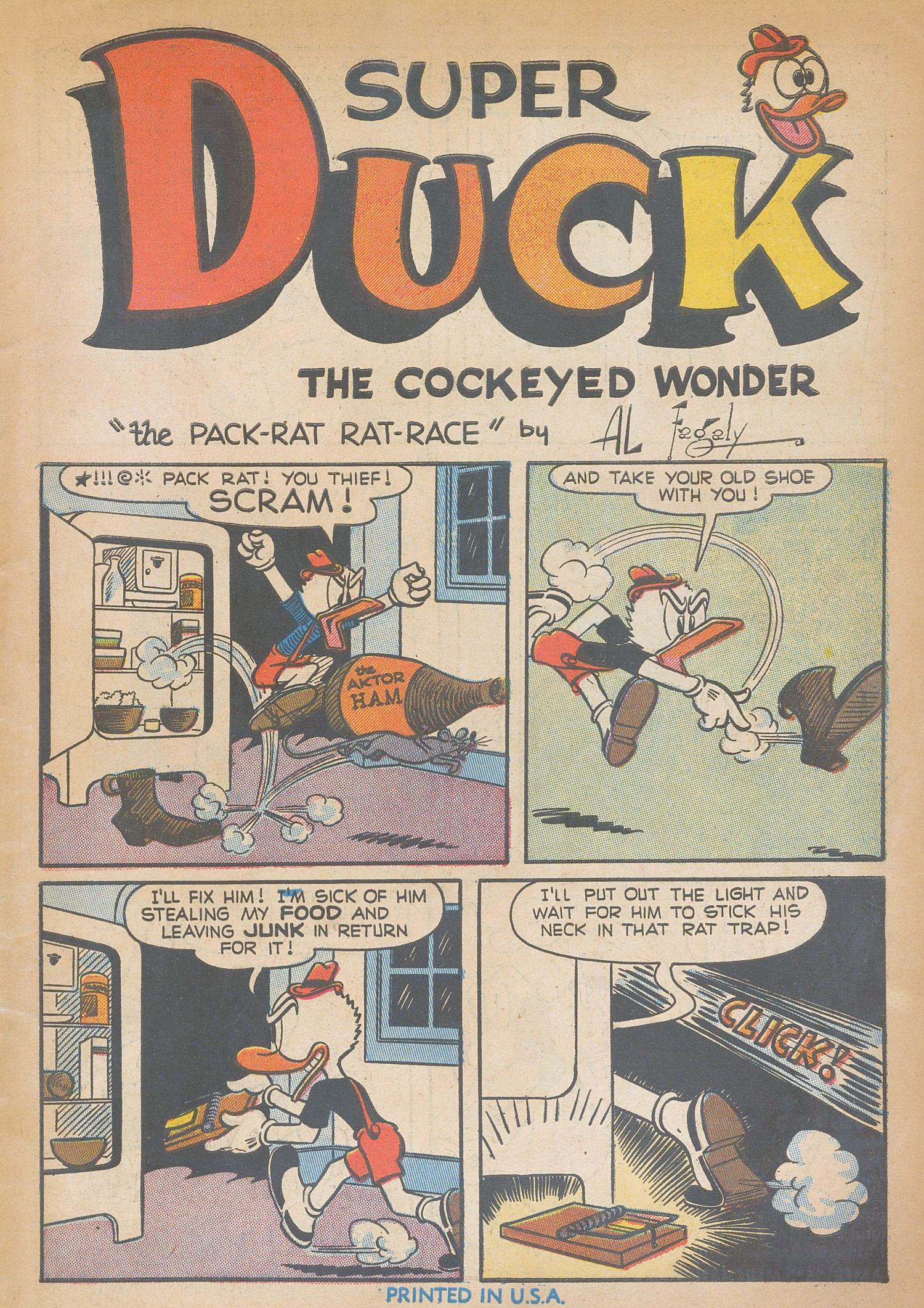 Read online Super Duck Comics comic -  Issue #22 - 3
