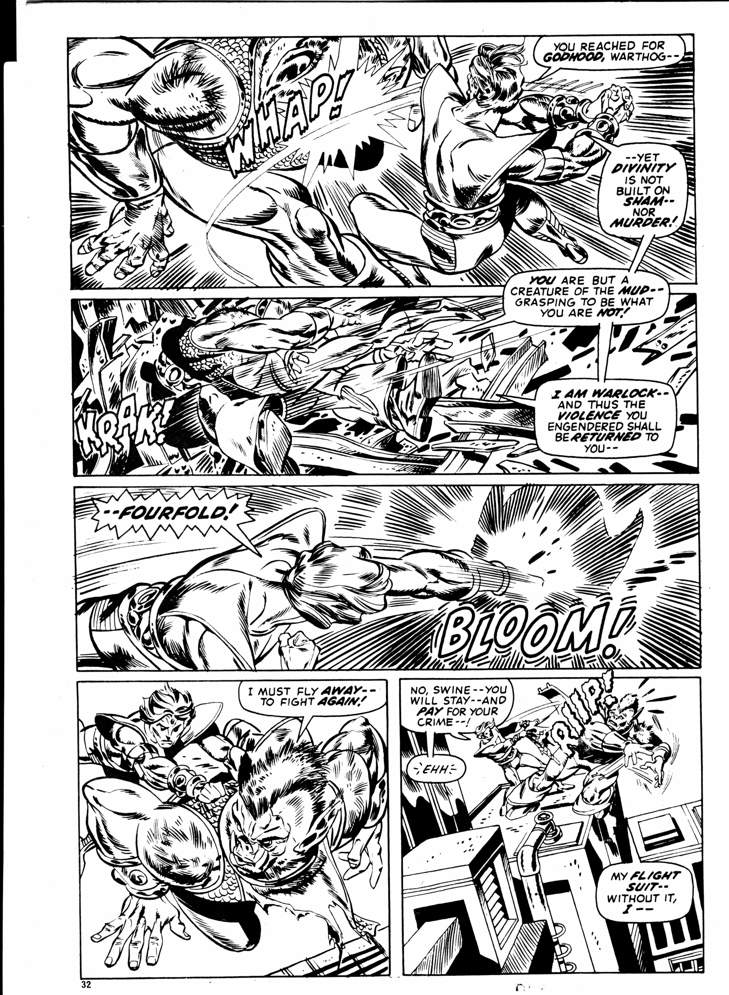 Read online Planet of the Apes (1974) comic -  Issue #39 - 32