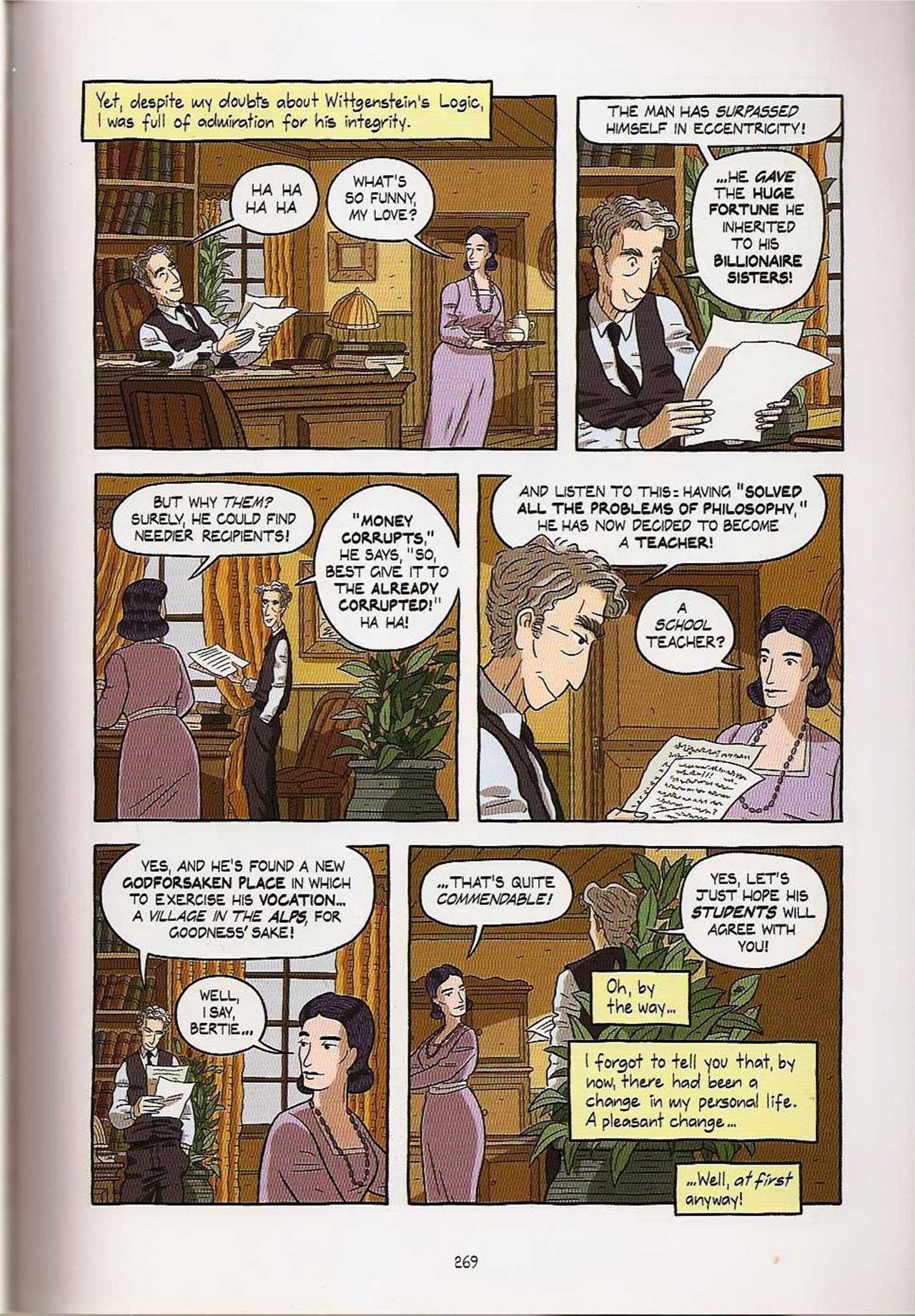 Read online Logicomix comic -  Issue # TPB - 255