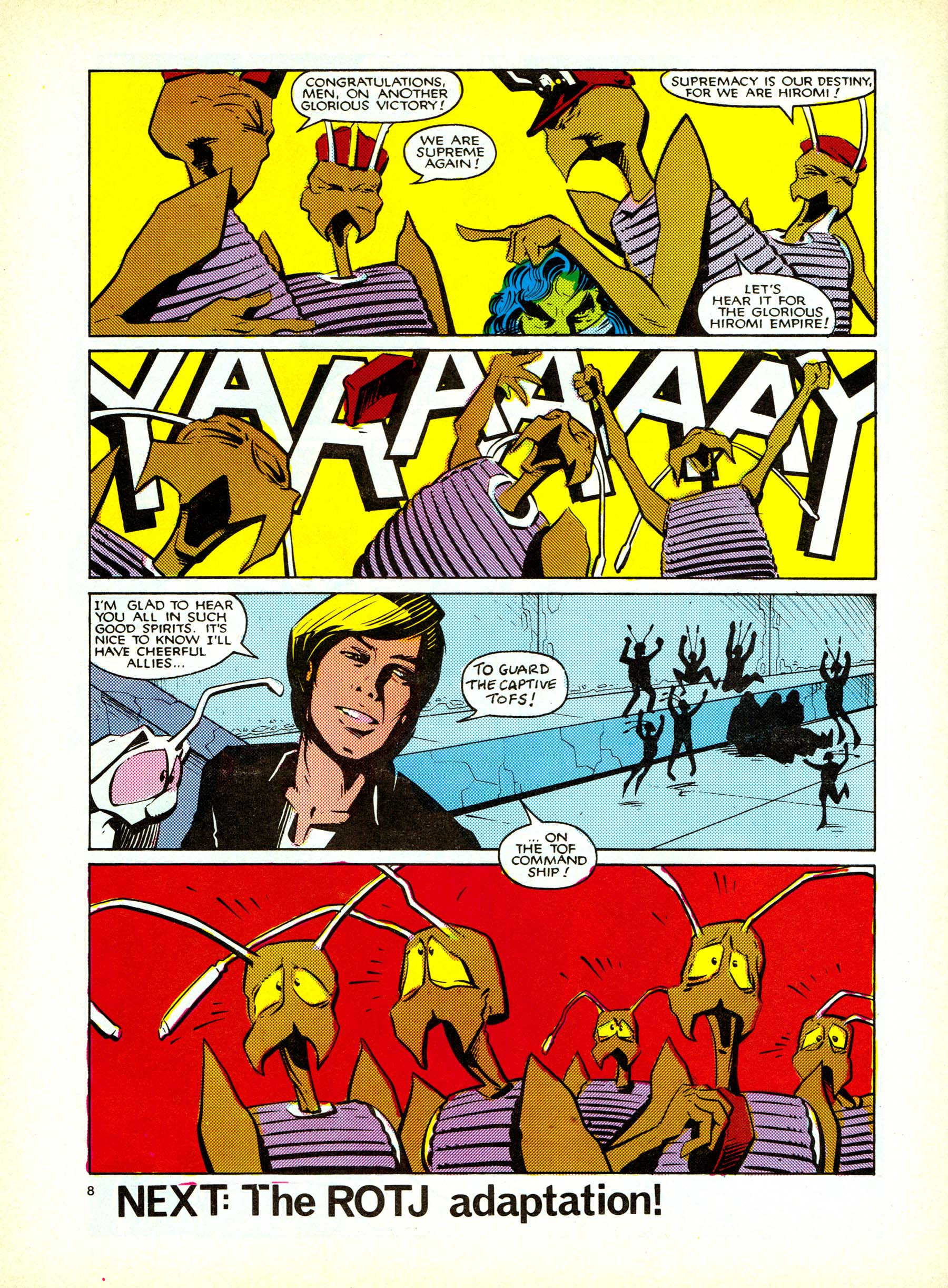 Read online Return of the Jedi comic -  Issue #147 - 8