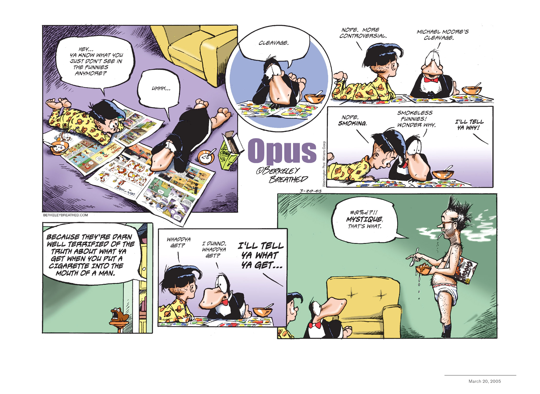 Read online Opus Complete Sunday Strips From 2003-2008 comic -  Issue # TPB (Part 1) - 76