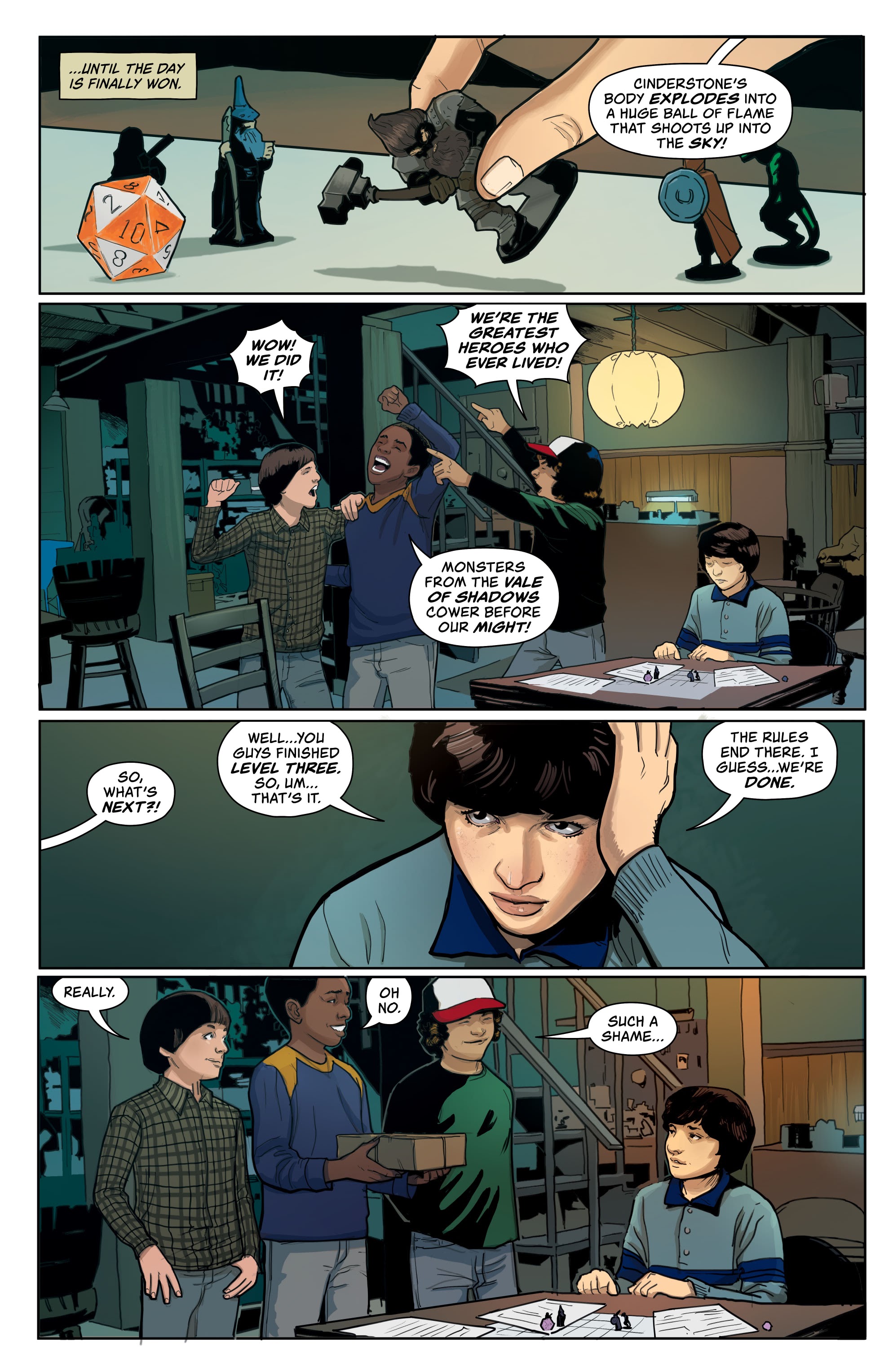 Read online Stranger Things and Dungeons & Dragons comic -  Issue #1 - 19