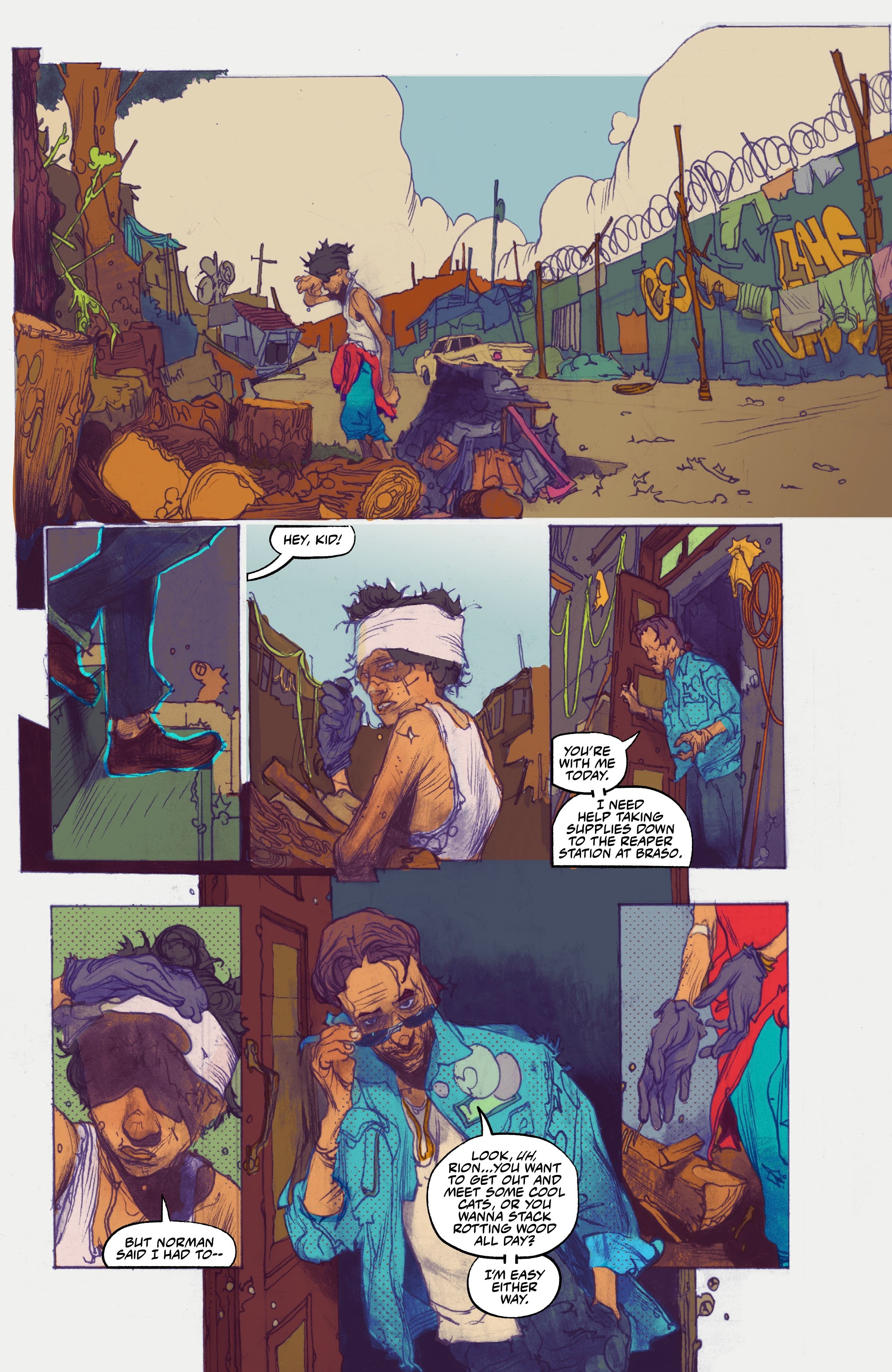 Read online Radio Apocalypse comic -  Issue #2 - 9