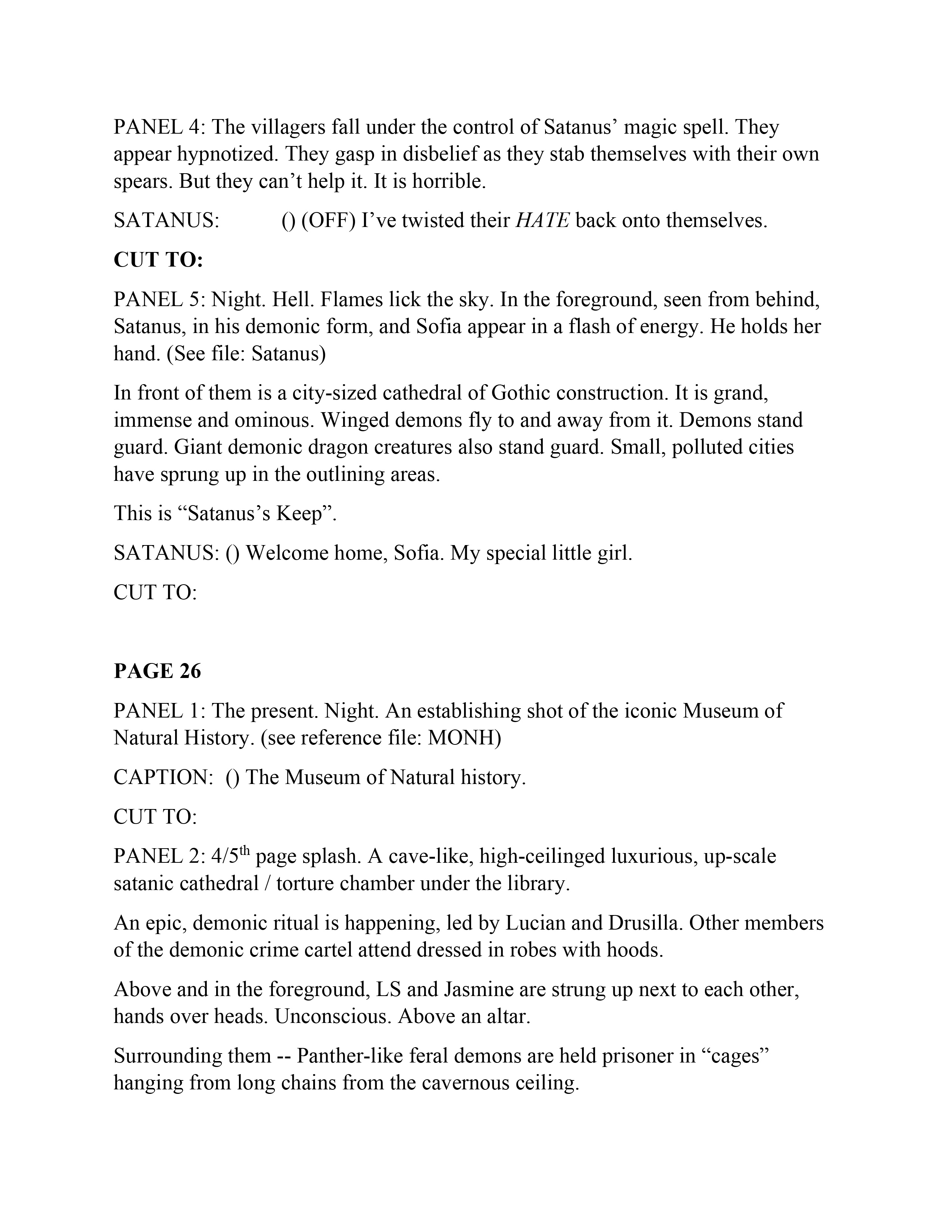 Read online Lady Satanus: Sinister Urge comic -  Issue # TPB - 80