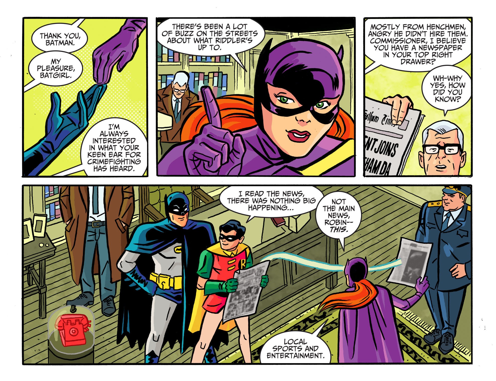 Read online Batman '66 [I] comic -  Issue #66 - 9