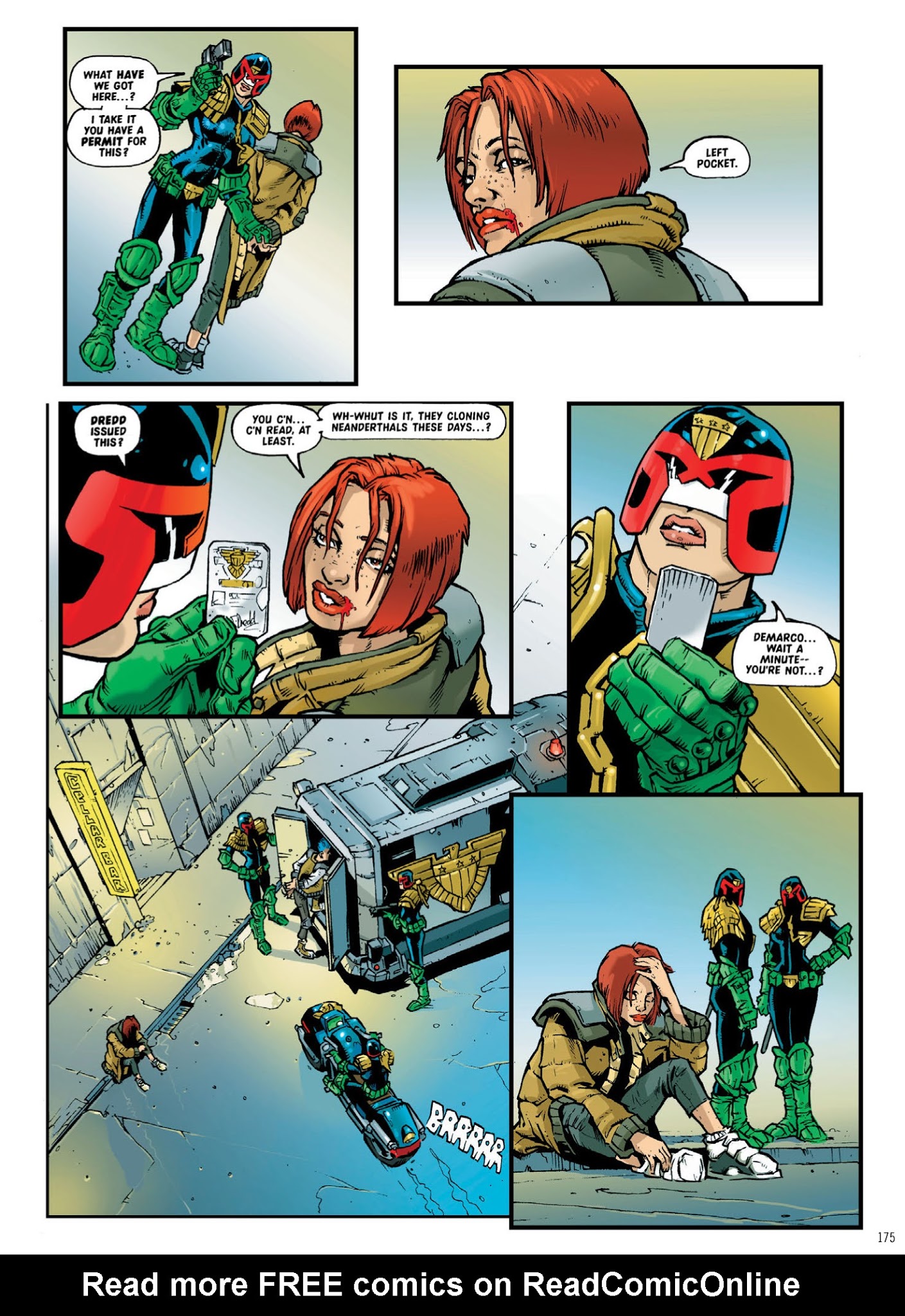 Read online Judge Dredd: The Complete Case Files comic -  Issue # TPB 30 - 177