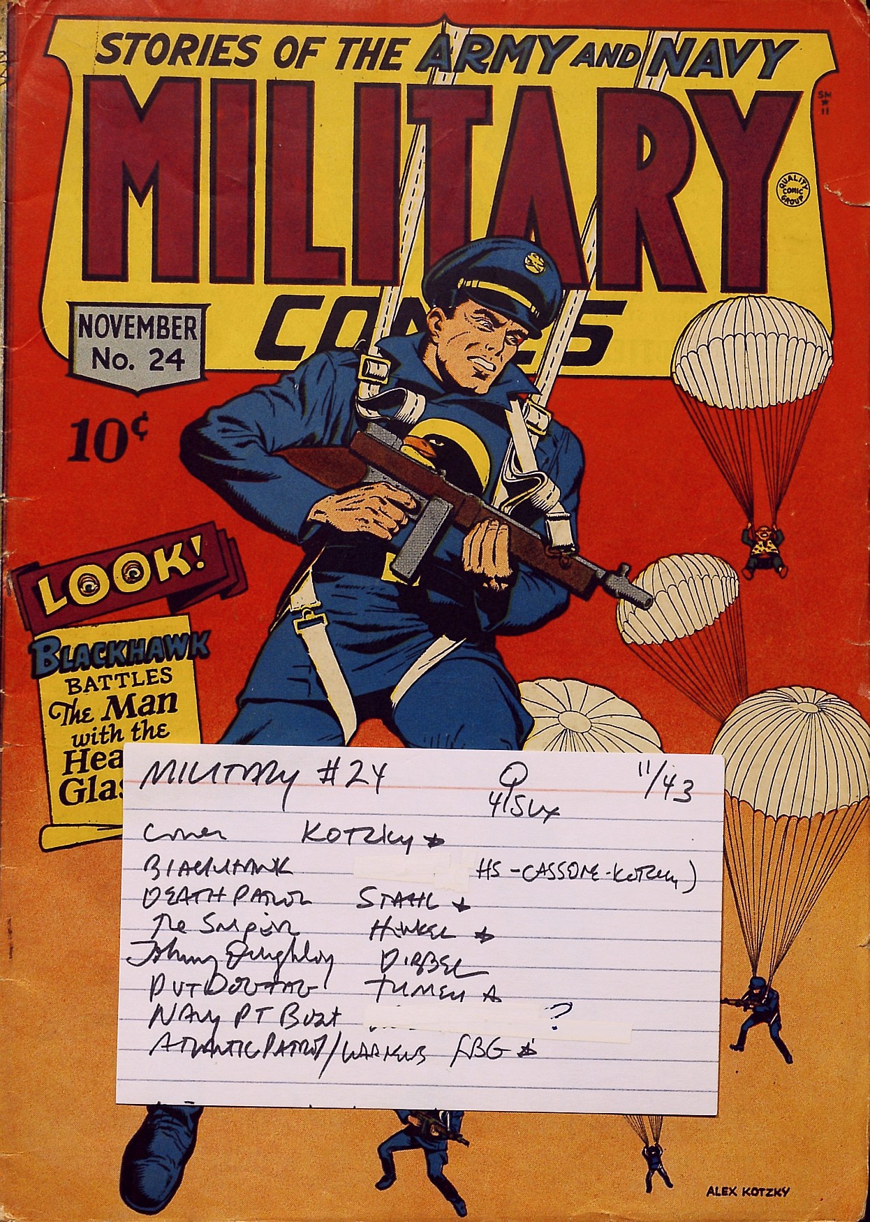 Read online Military Comics comic -  Issue #24 - 61