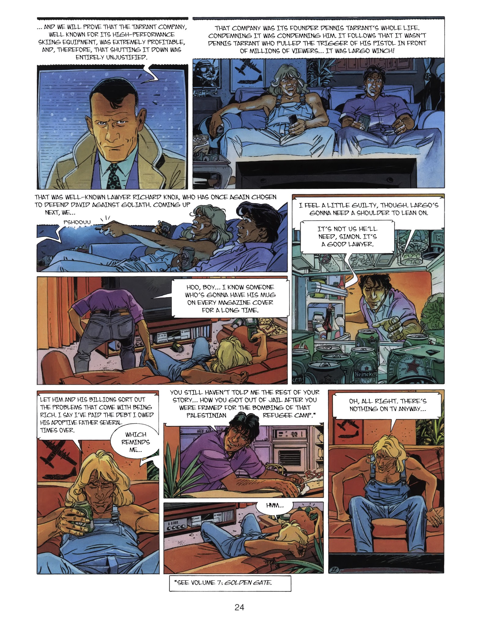 Read online Largo Winch comic -  Issue # TPB 9 - 26