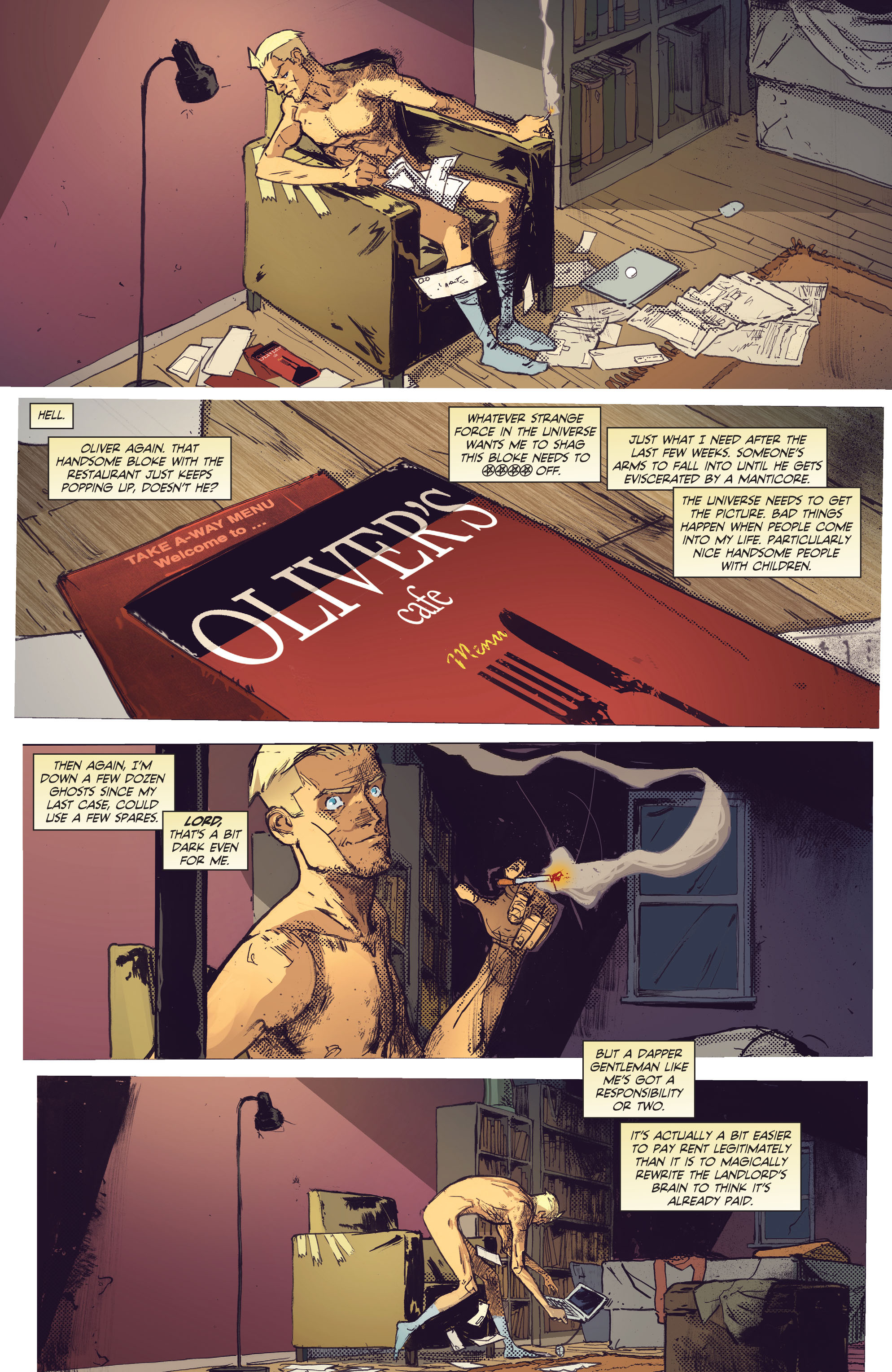 Read online Constantine: The Hellblazer comic -  Issue #6 - 7