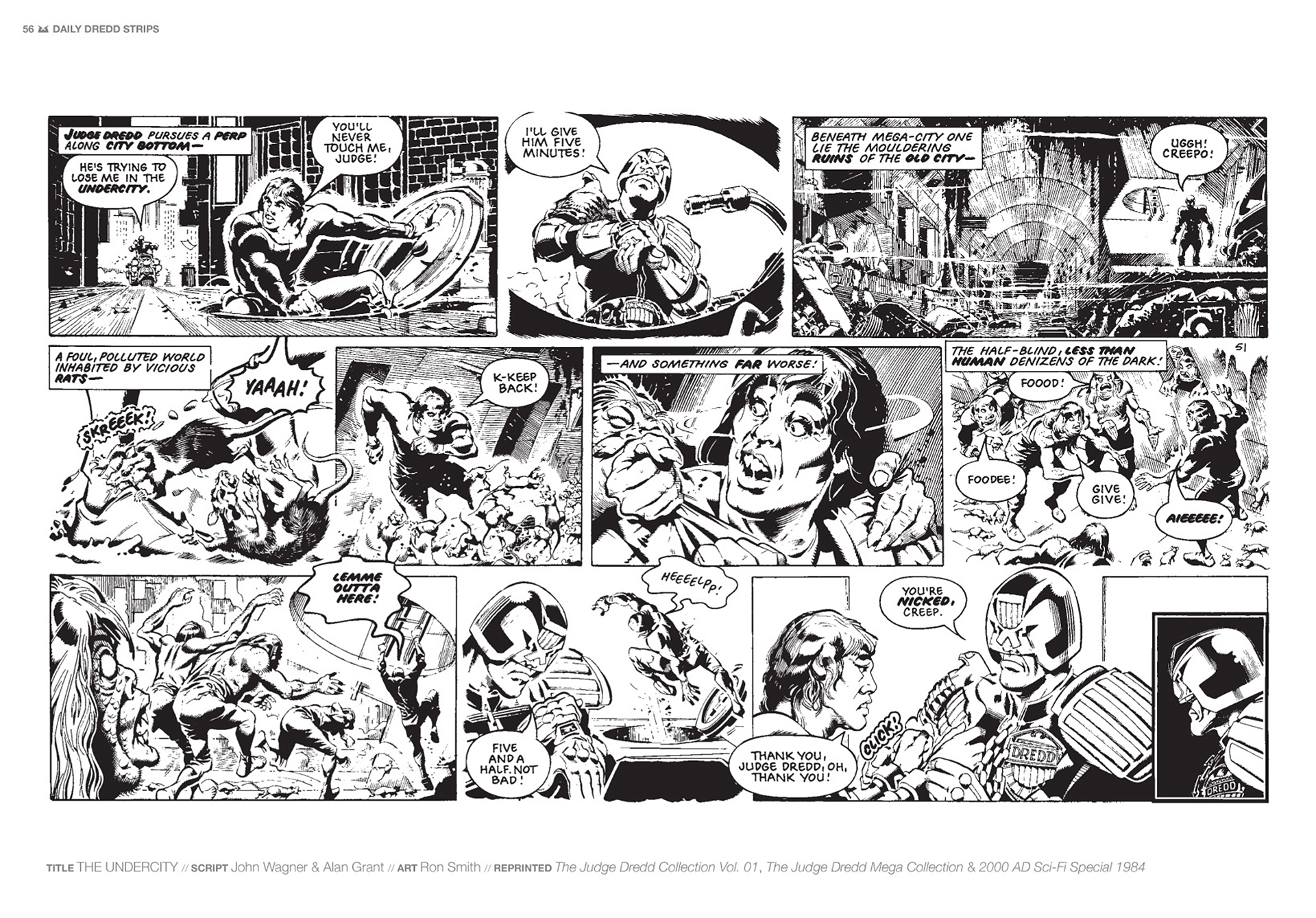 Read online Judge Dredd: The Daily Dredds comic -  Issue # TPB 1 - 59