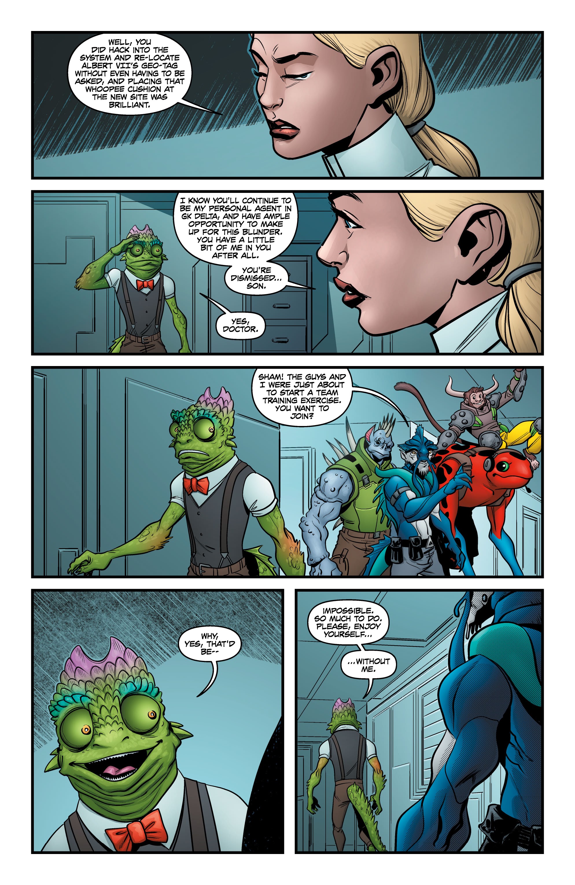 Read online Alter Nation: They Hide Hybrids comic -  Issue # TPB - 49