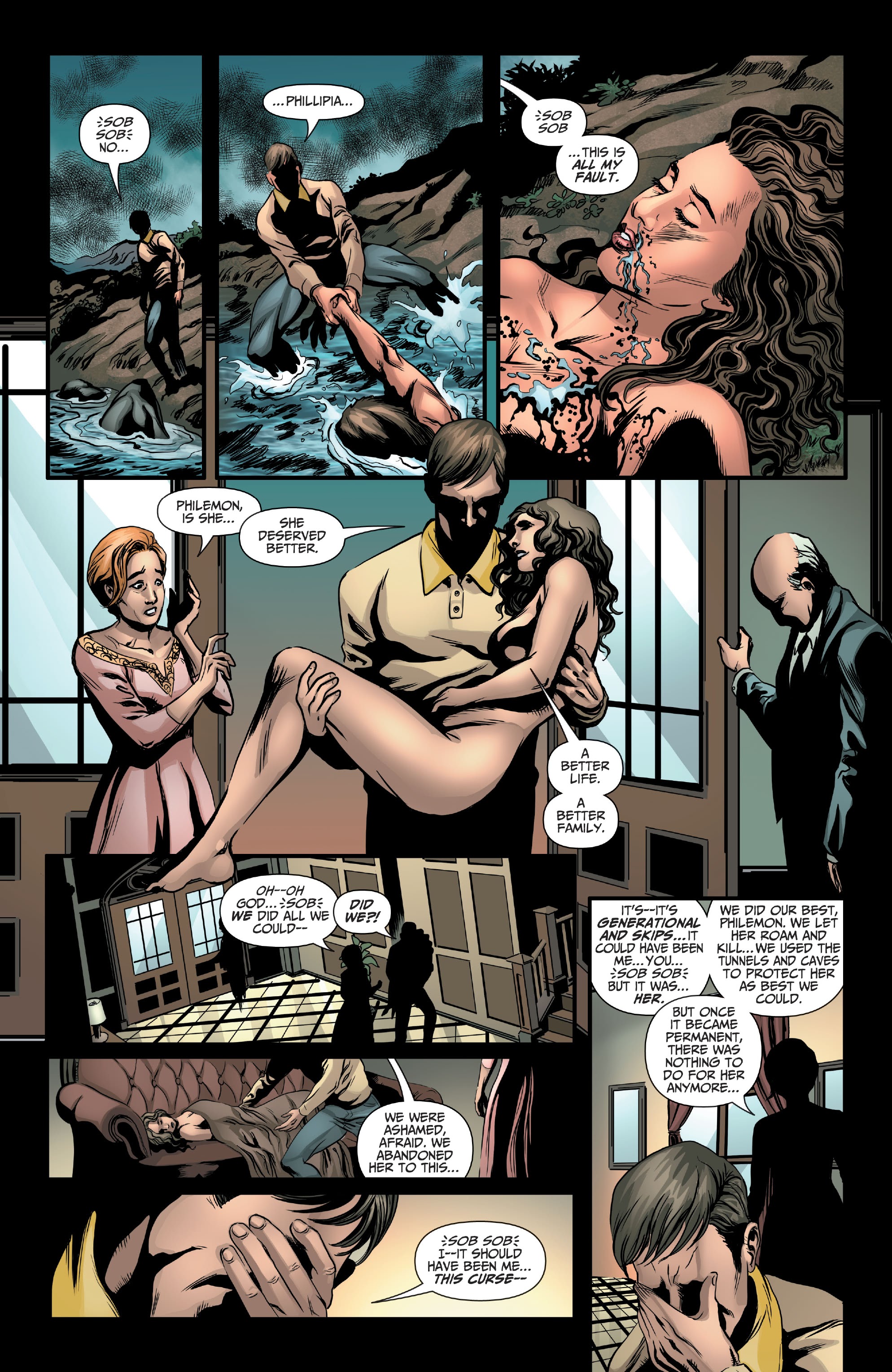 Read online Van Helsing: Beast of Exmoor comic -  Issue # Full - 32