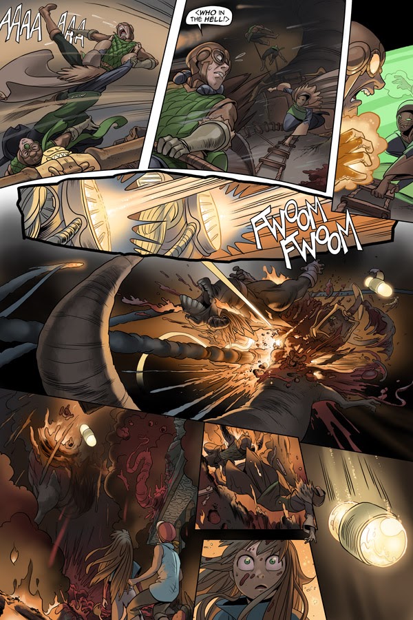 Read online Unsounded comic -  Issue #16 - 116