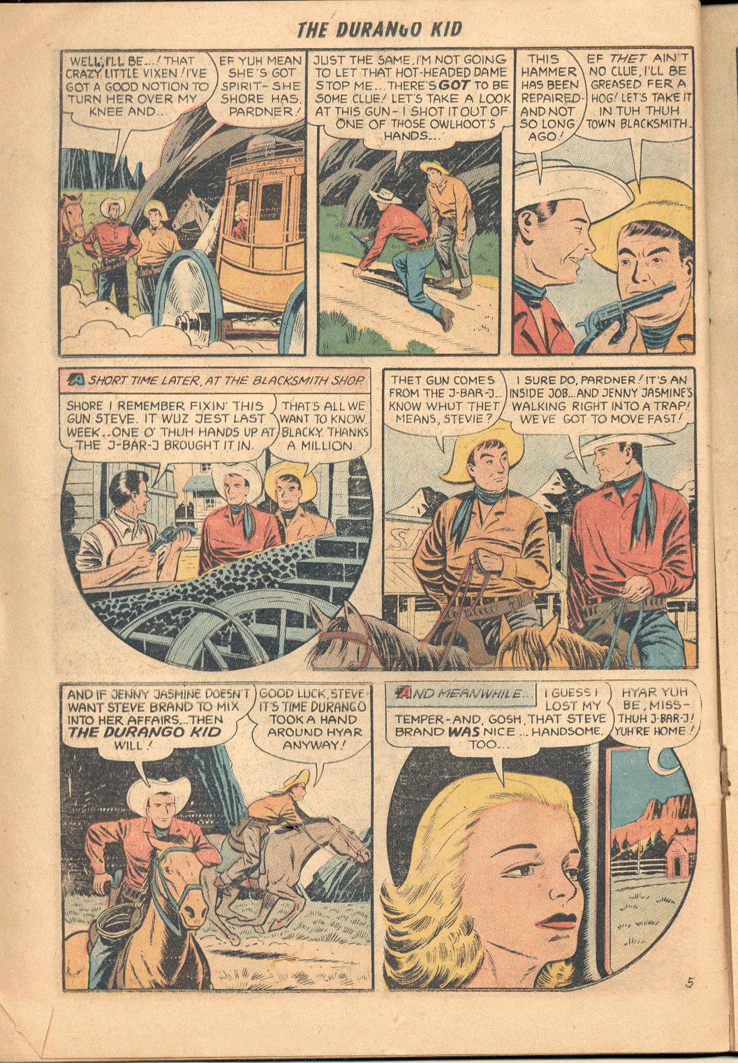 Read online Charles Starrett as The Durango Kid comic -  Issue #20 - 16