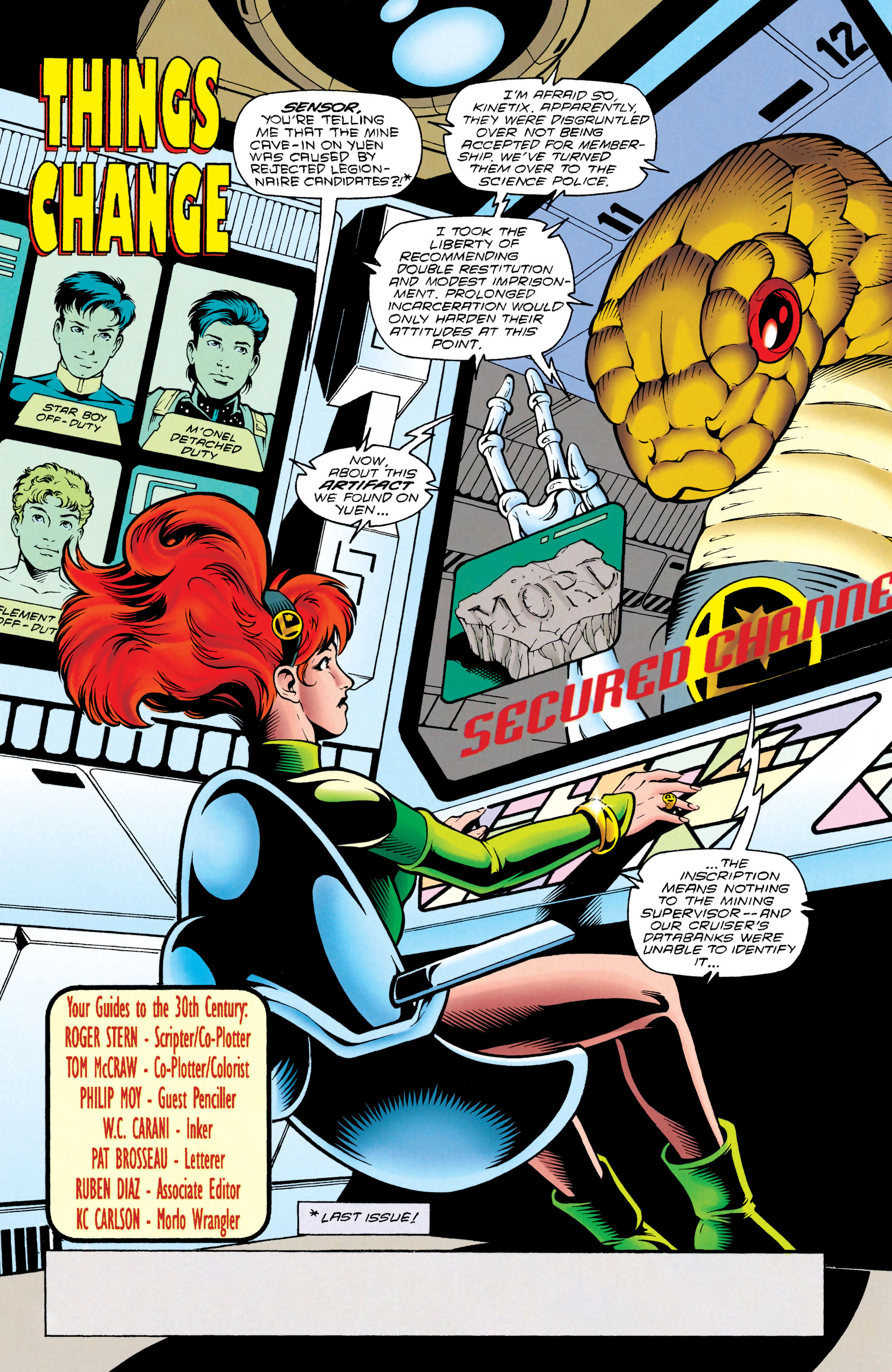 Read online Legionnaires comic -  Issue #45 - 2