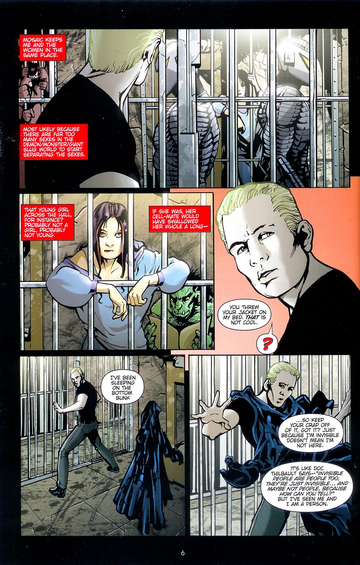 Read online Spike: Asylum comic -  Issue #2 - 8
