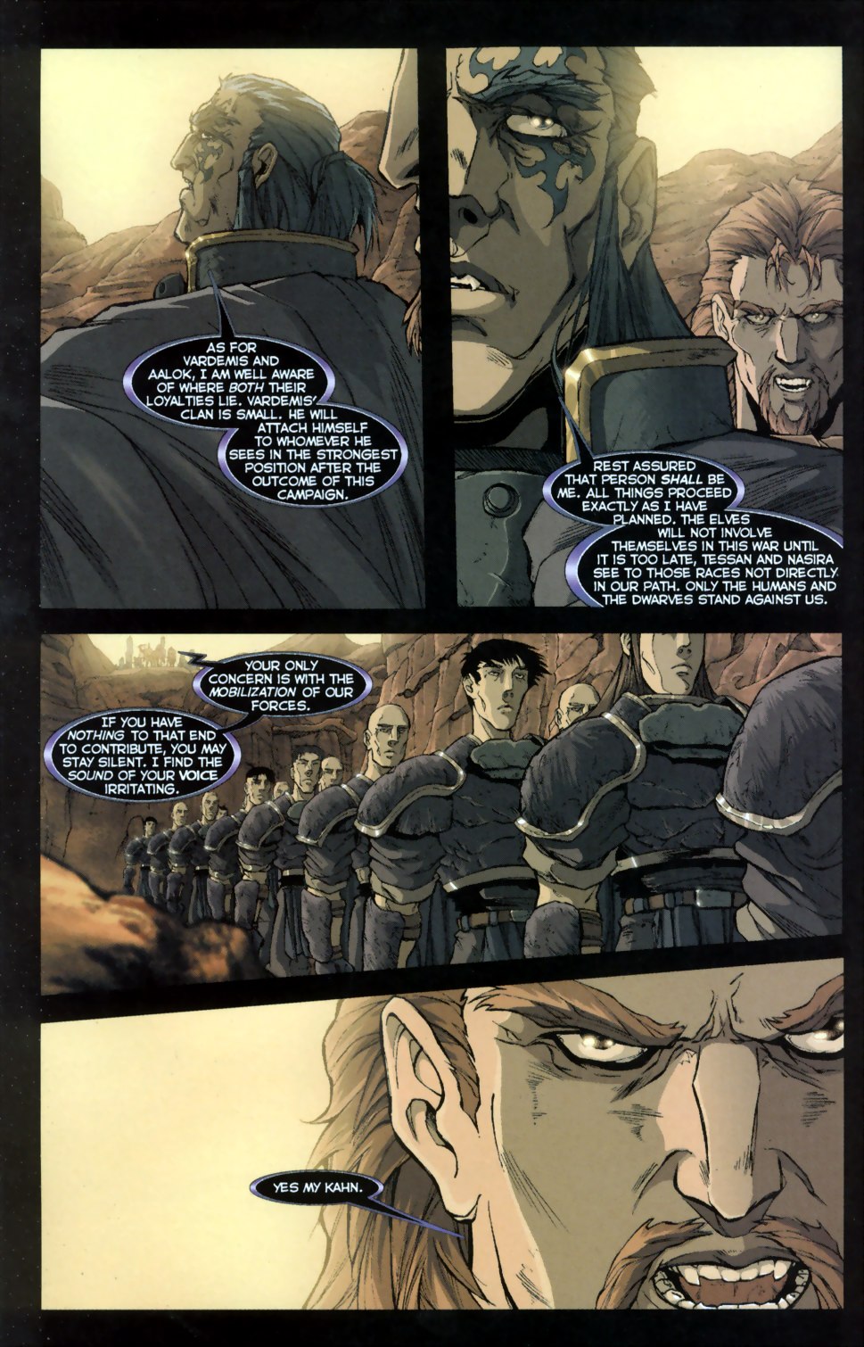 Read online Warlands comic -  Issue #5 - 16