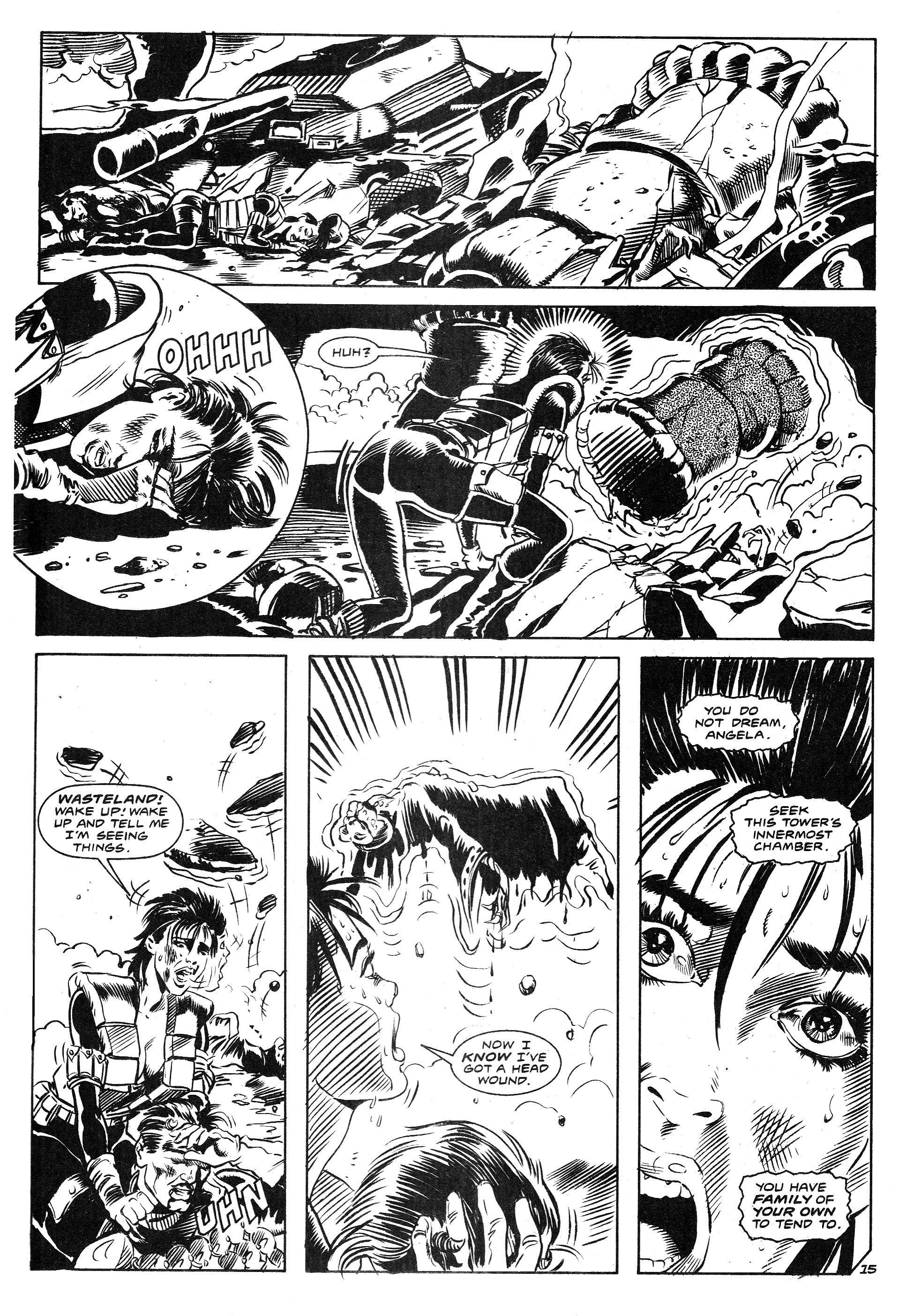 Read online Ex-Mutants: The Shattered Earth Chronicles comic -  Issue #11 - 19