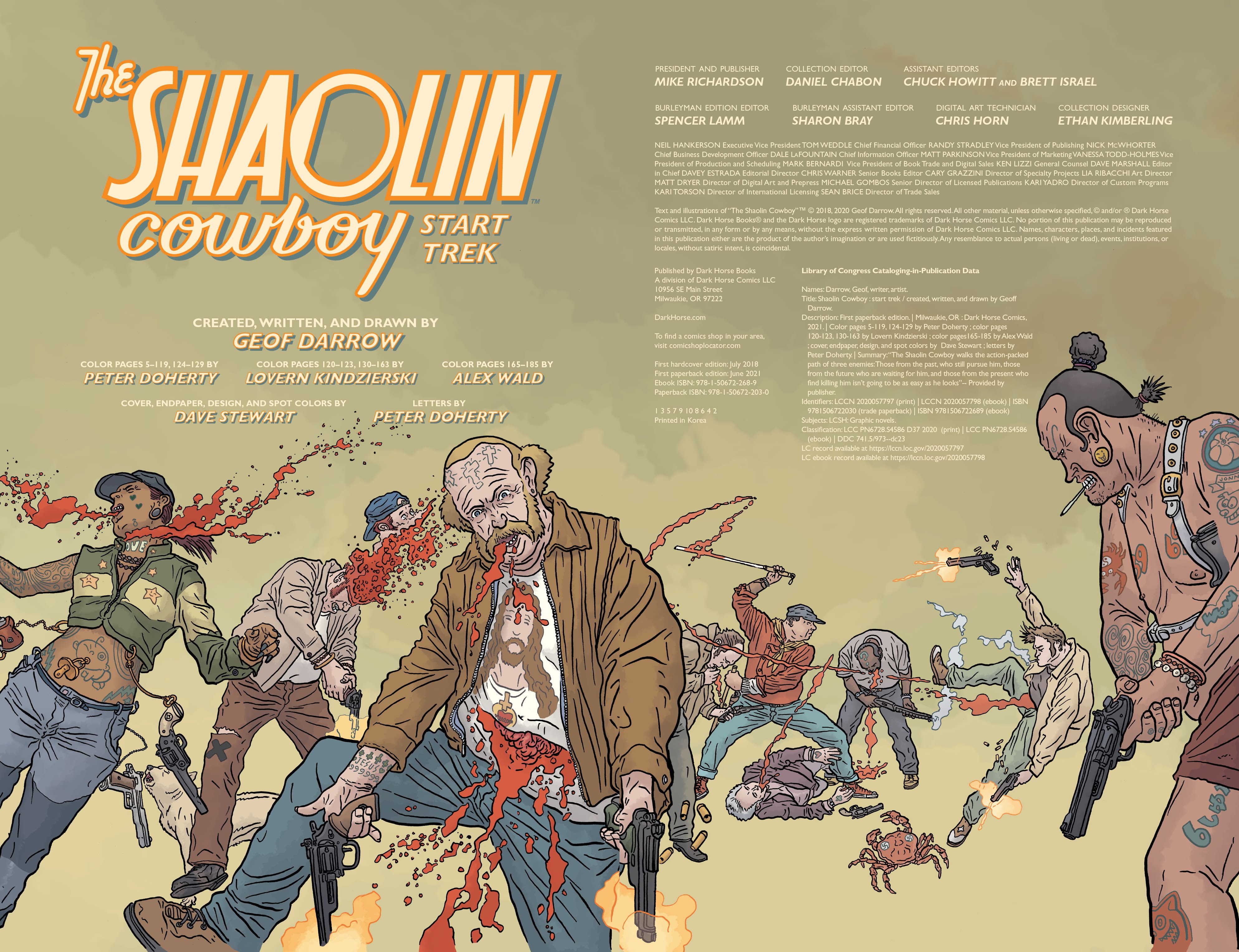 Read online Shaolin Cowboy comic -  Issue # _Start Trek (Part 1) - 4