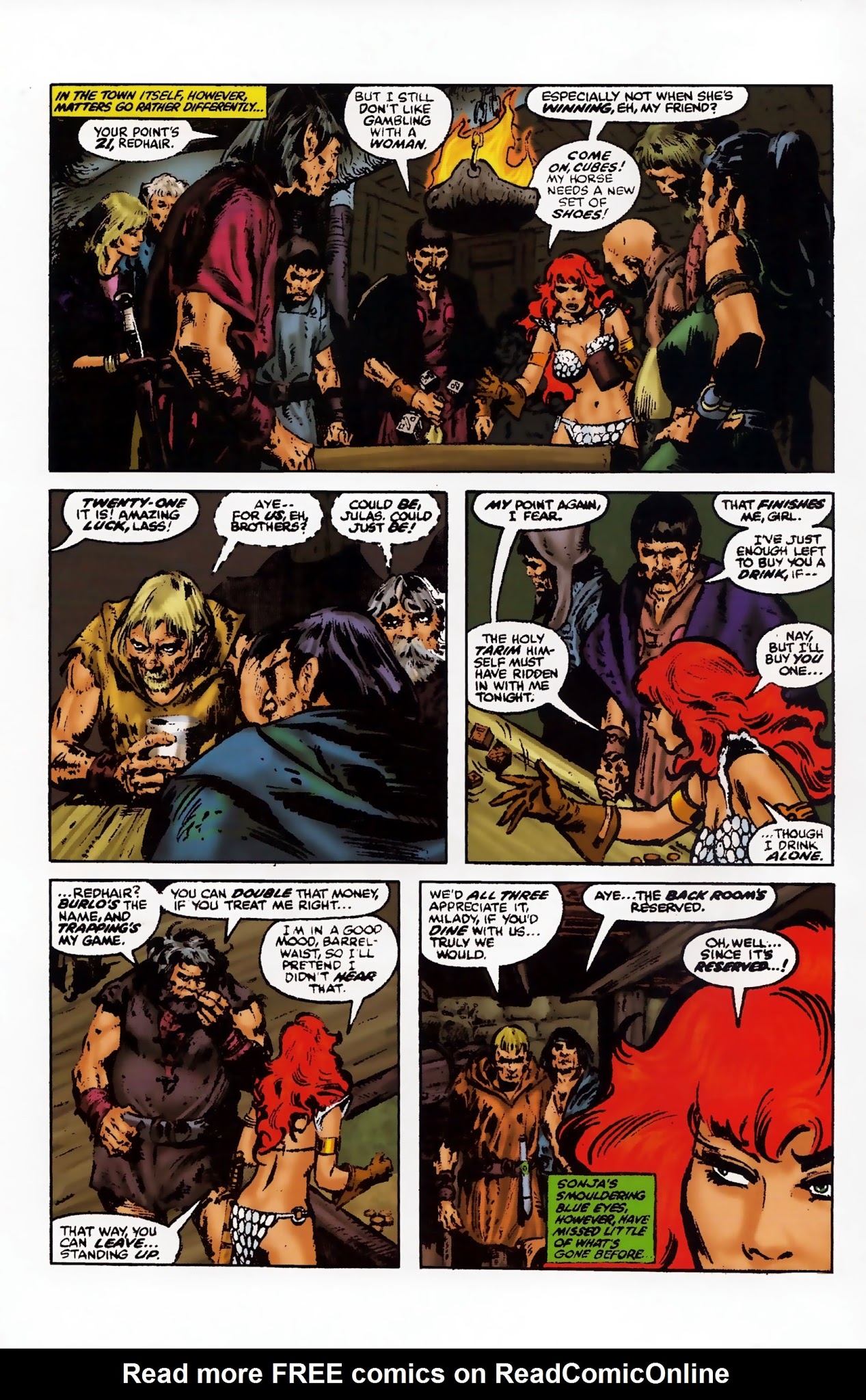 Read online The Adventures of Red Sonja comic -  Issue # TPB 3 - 128