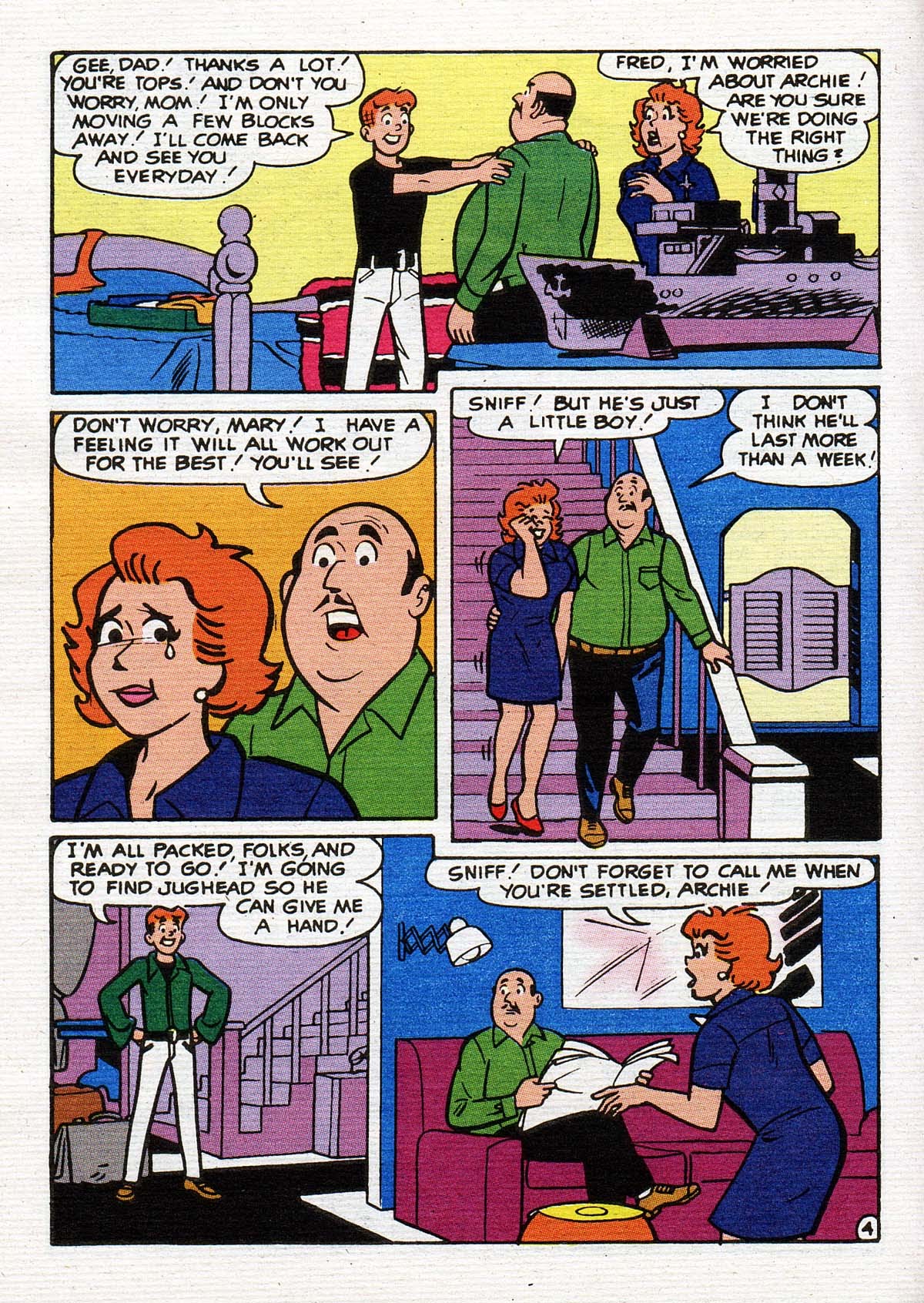 Read online Archie's Double Digest Magazine comic -  Issue #142 - 99