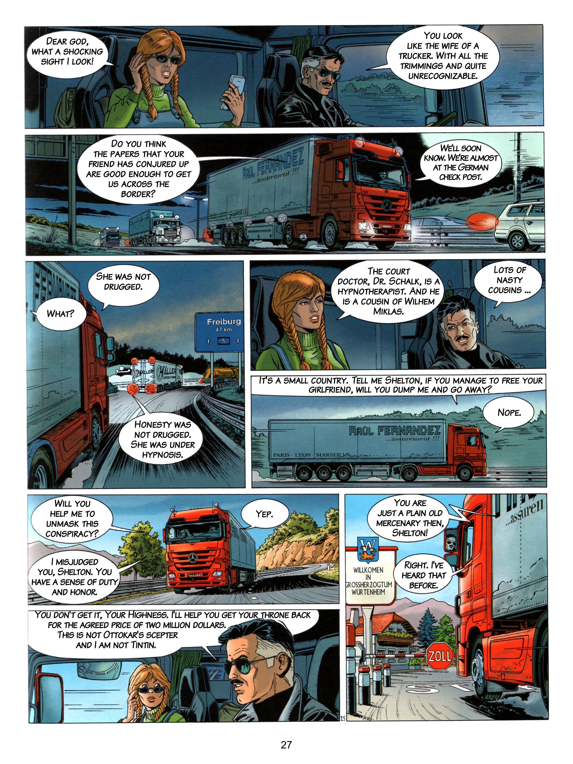 Read online Wayne Shelton comic -  Issue #9 - 27