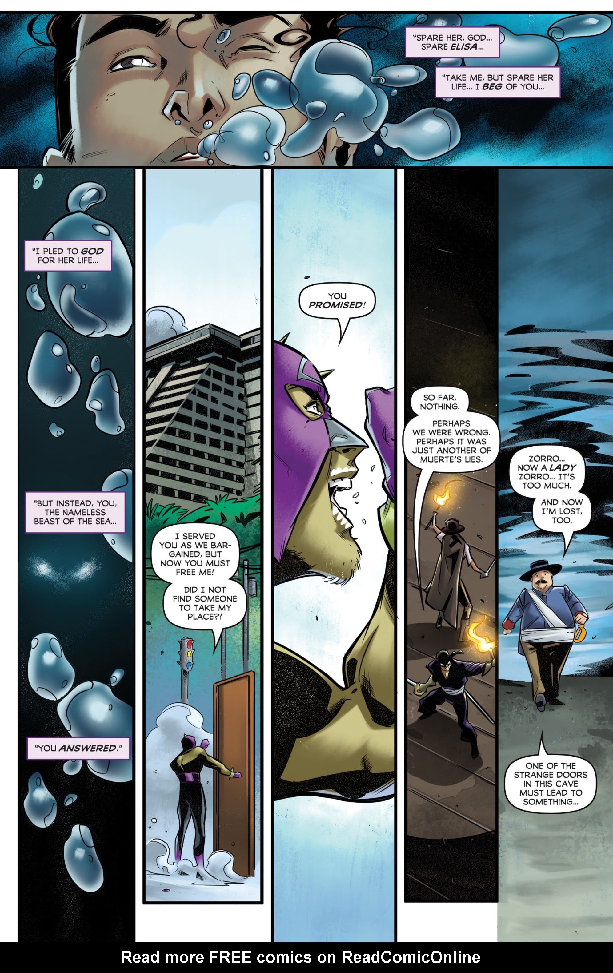 Read online Zorro: Galleon Of the Dead comic -  Issue #4 - 9