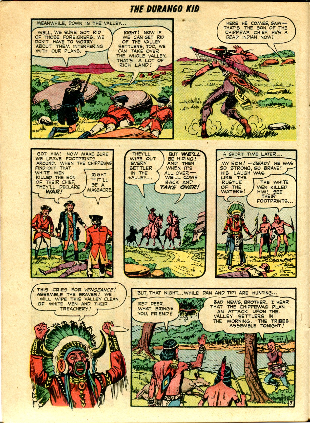Read online Charles Starrett as The Durango Kid comic -  Issue #23 - 24