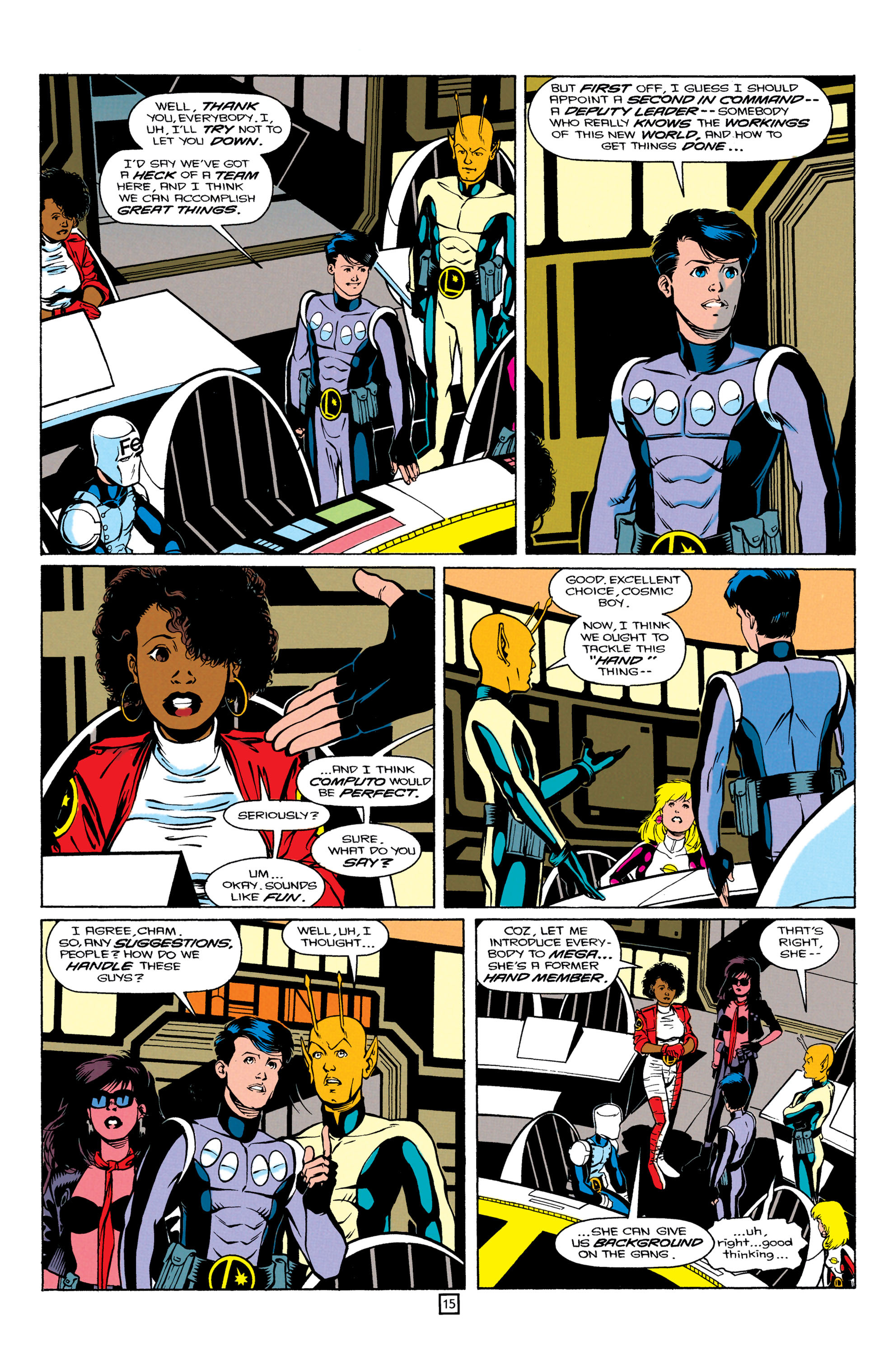 Read online Legionnaires comic -  Issue #1 - 16