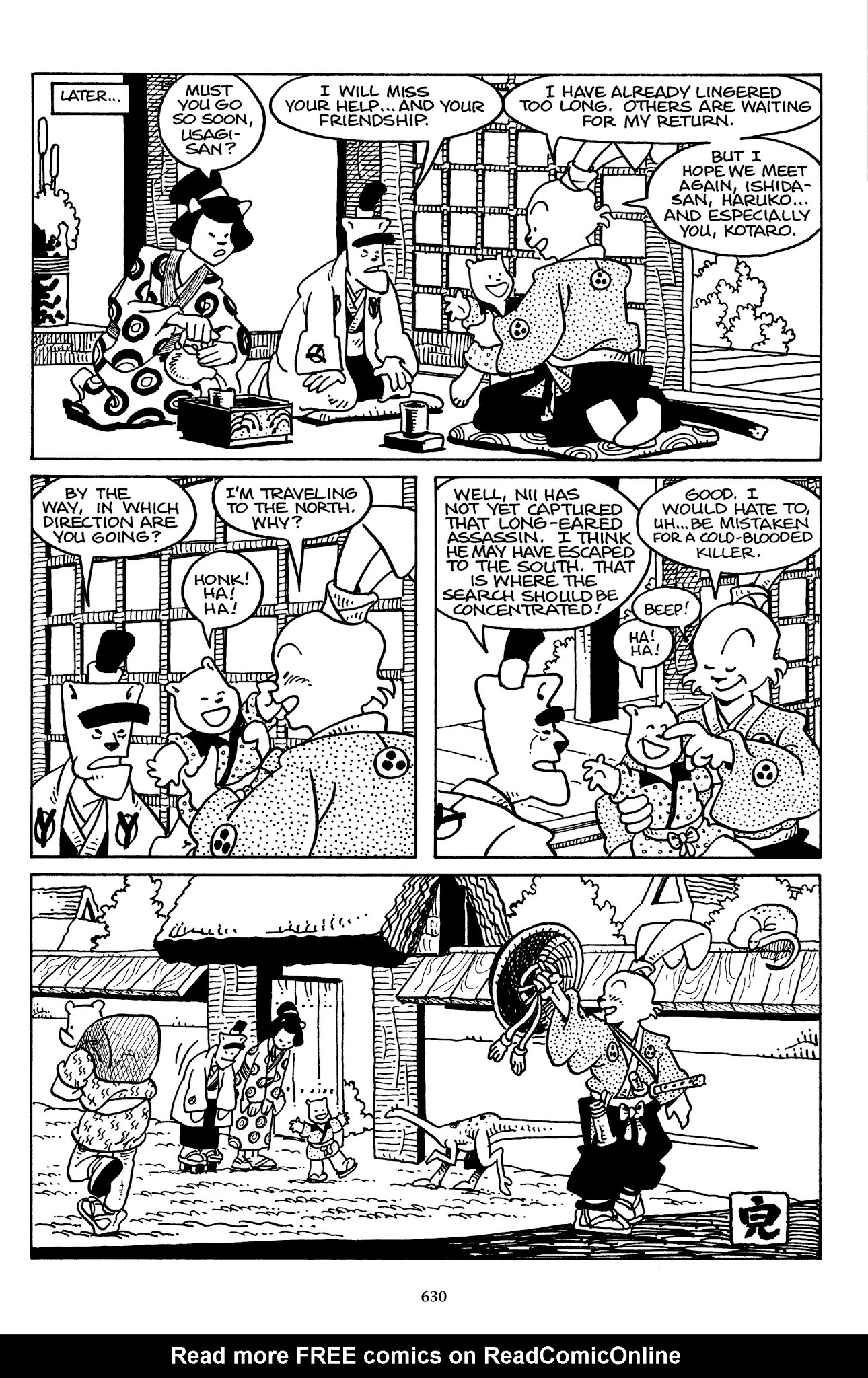 Read online The Usagi Yojimbo Saga comic -  Issue # TPB 2 - 622