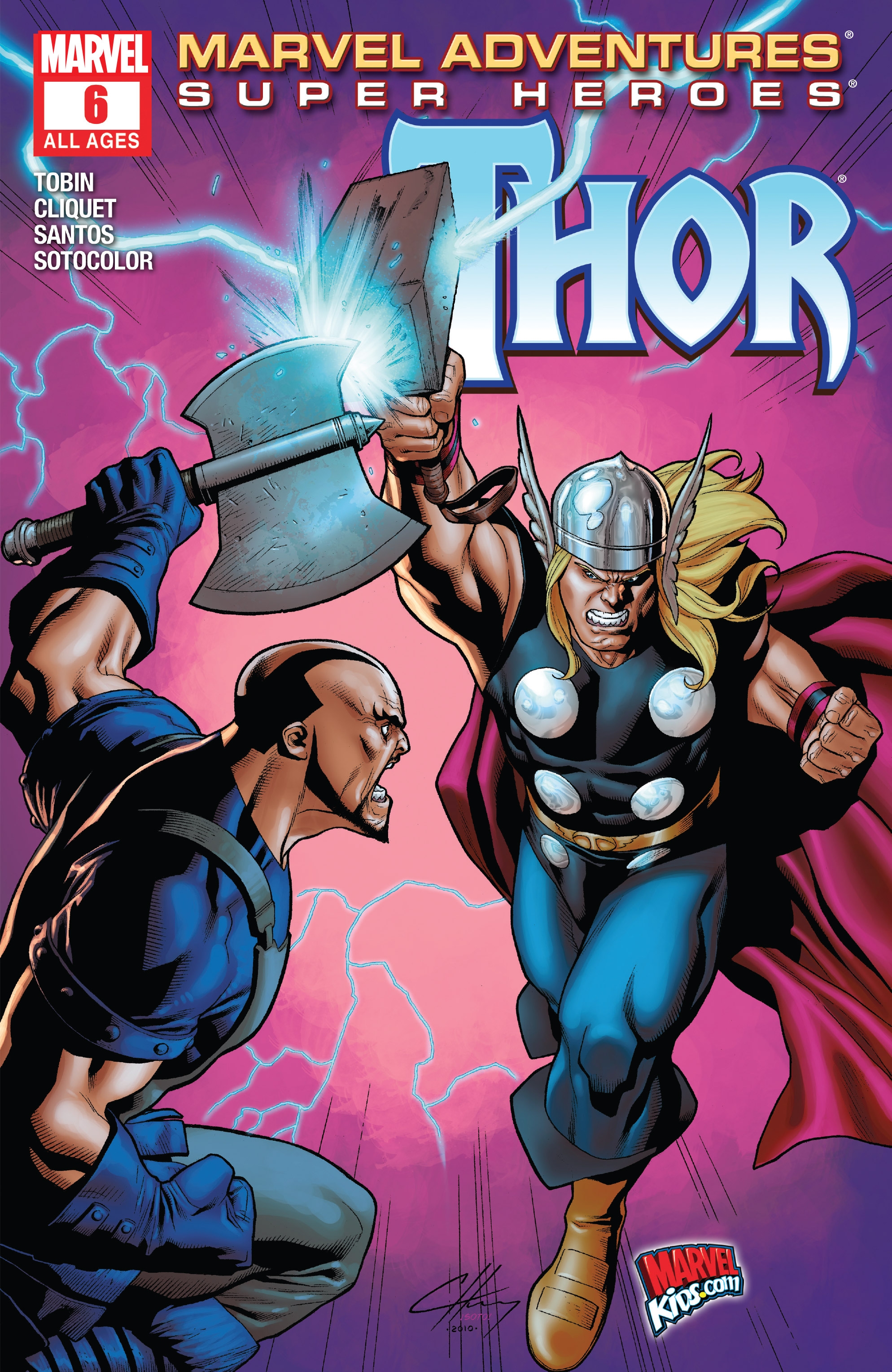 Read online Marvel Adventures Super Heroes (2010) comic -  Issue #6 - 1