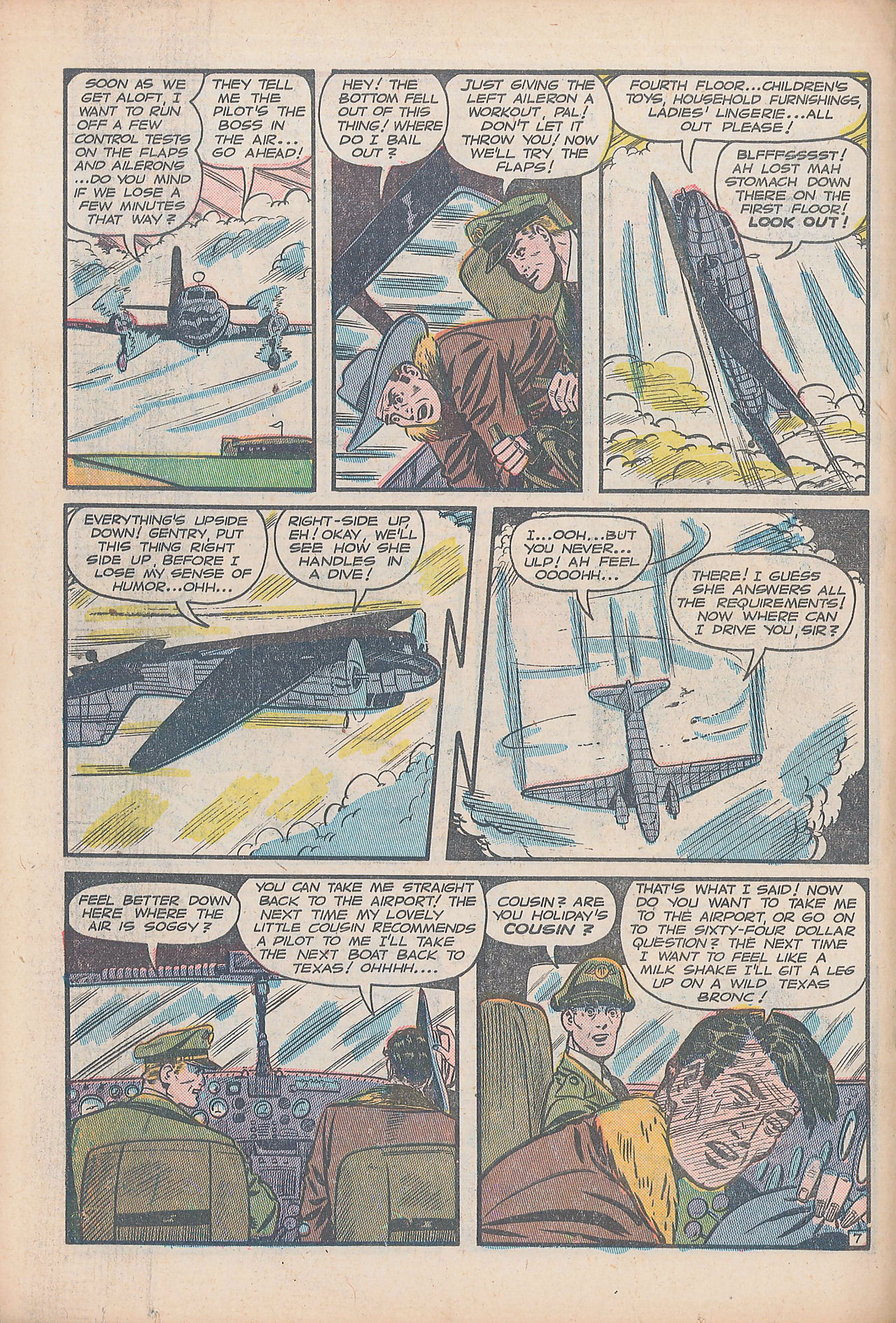 Read online Bruce Gentry comic -  Issue #4 - 18