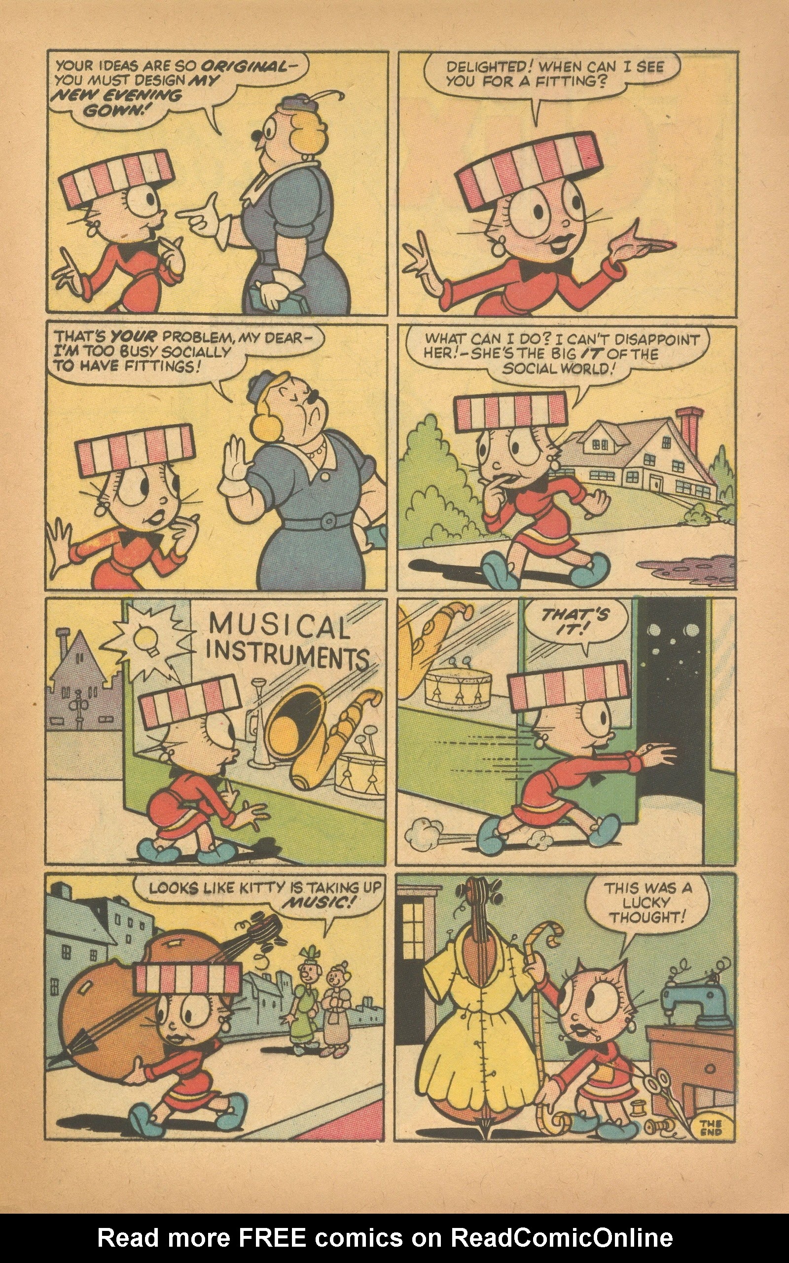 Read online Felix the Cat (1955) comic -  Issue #77 - 11