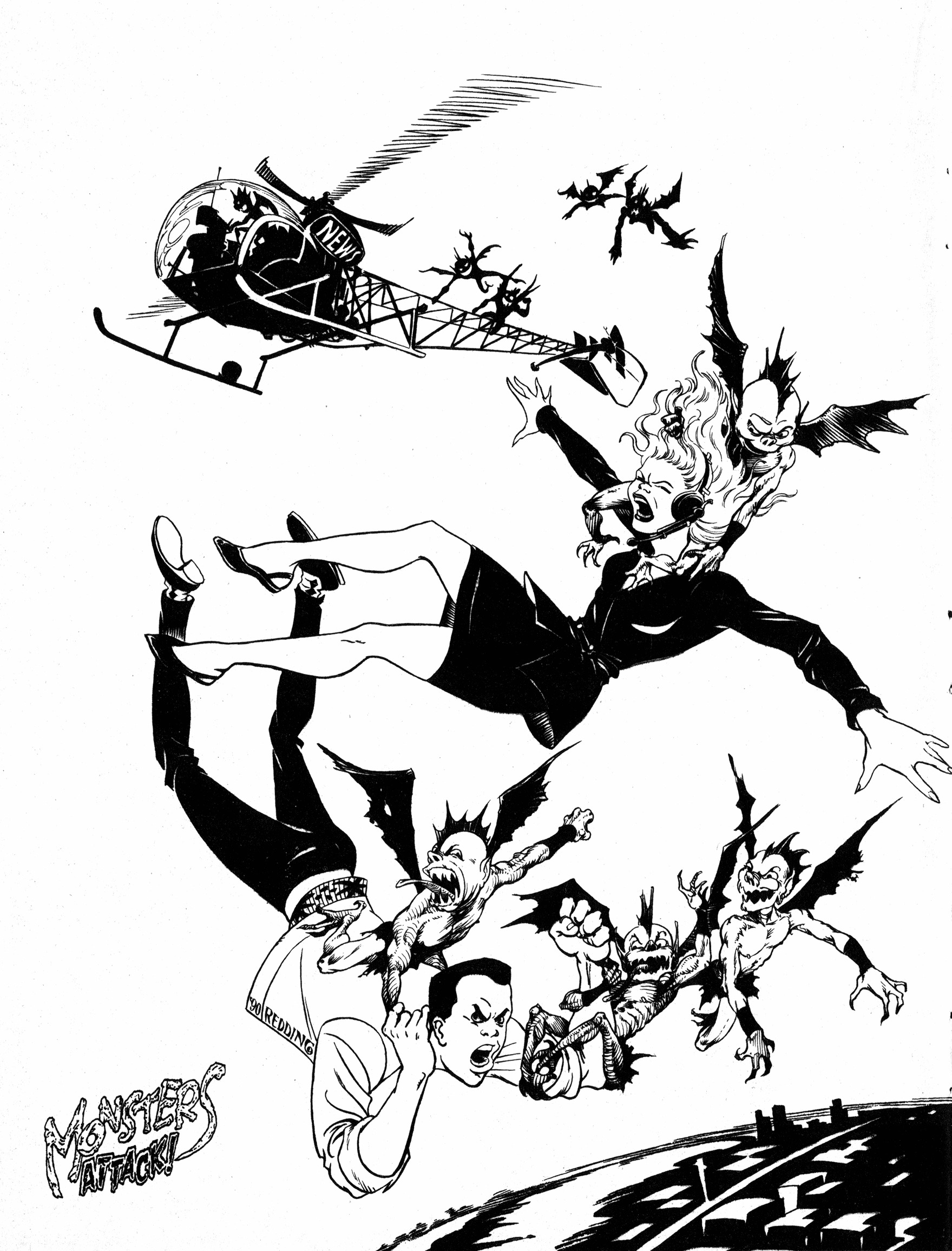 Read online Monsters Attack comic -  Issue #5 - 35