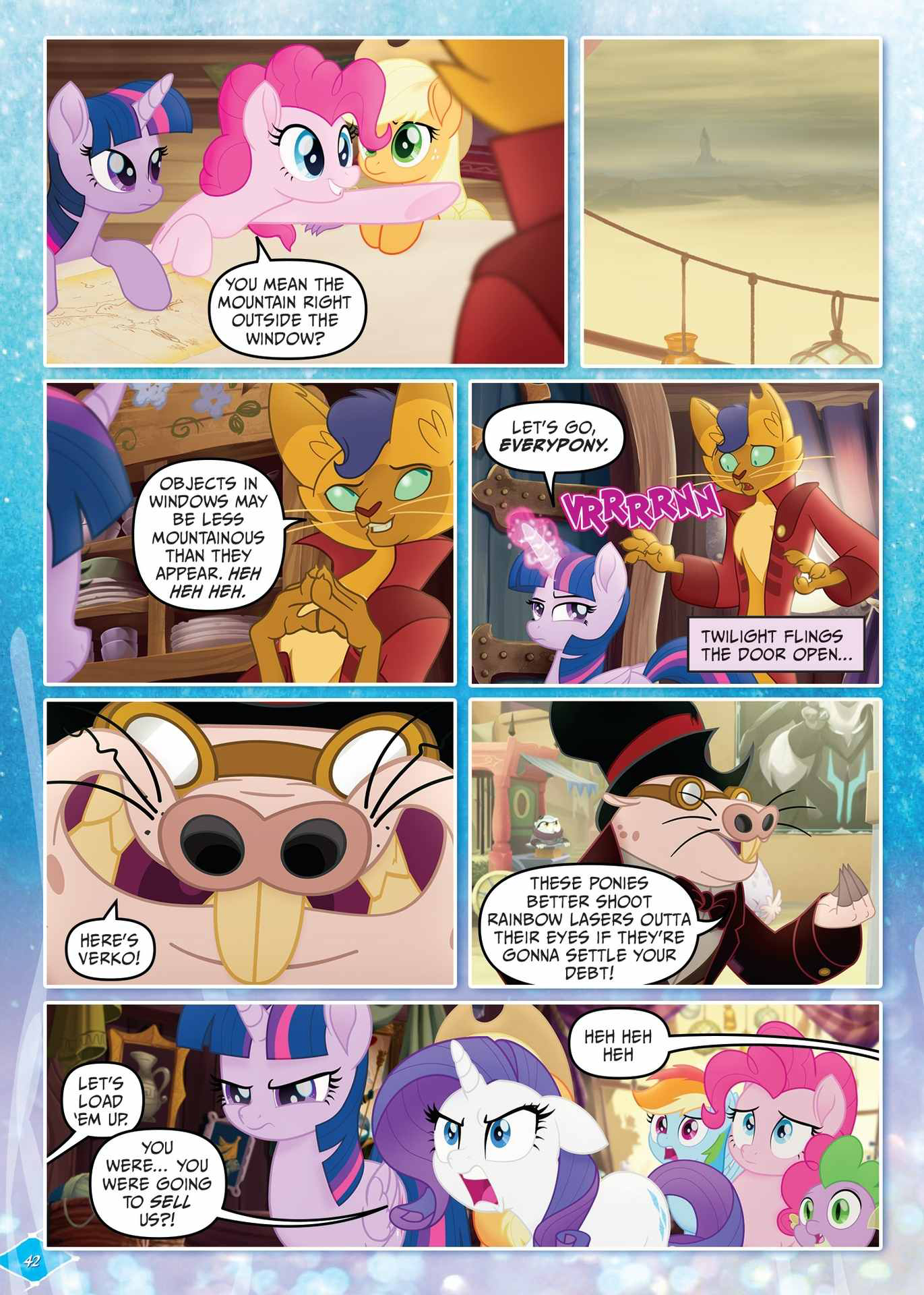 Read online My Little Pony: The Movie Adaptation comic -  Issue # TPB - 43
