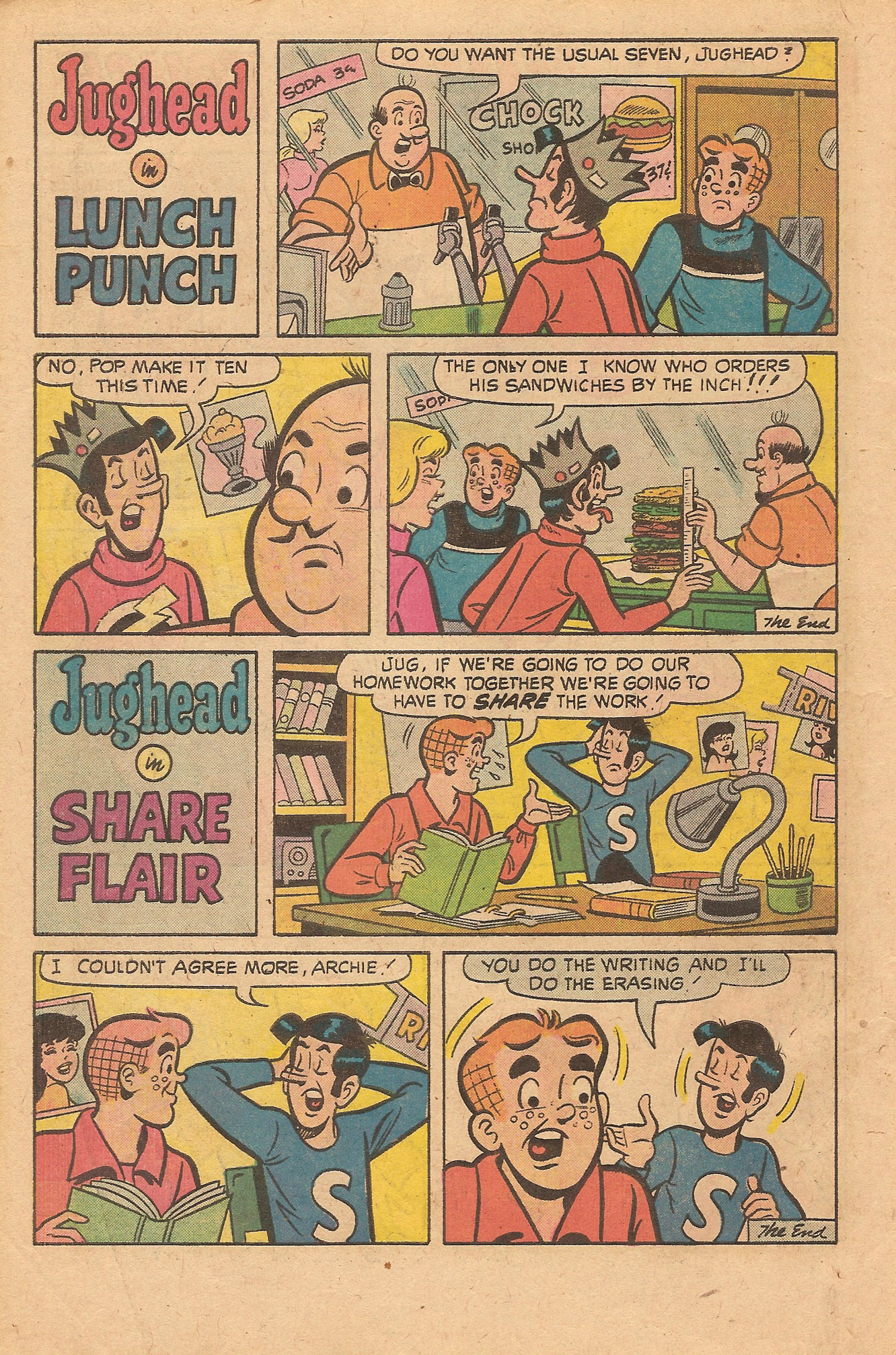 Read online Jughead's Jokes comic -  Issue #39 - 6