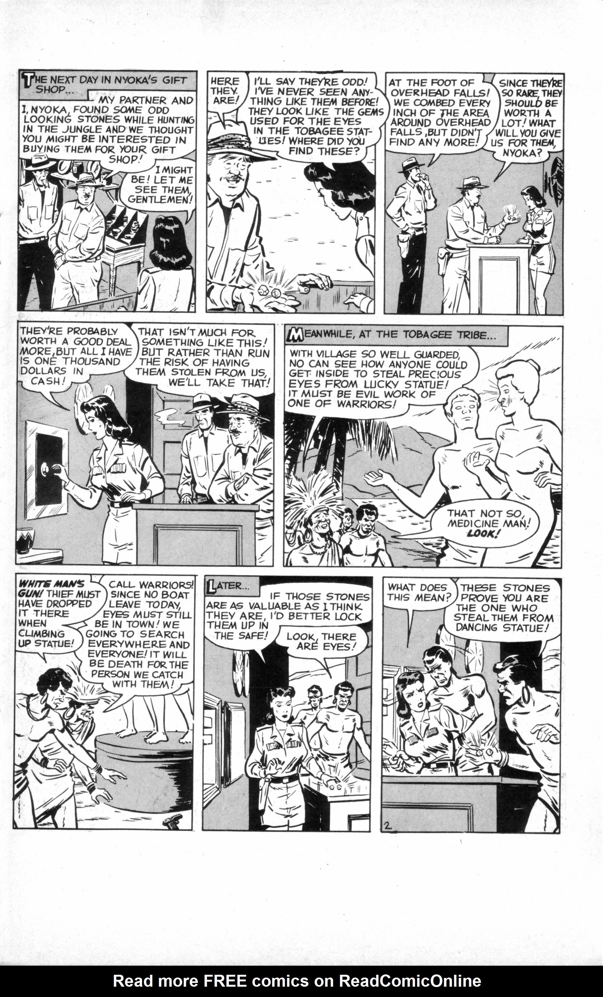 Read online Jungle Girls (1988) comic -  Issue #7 - 23
