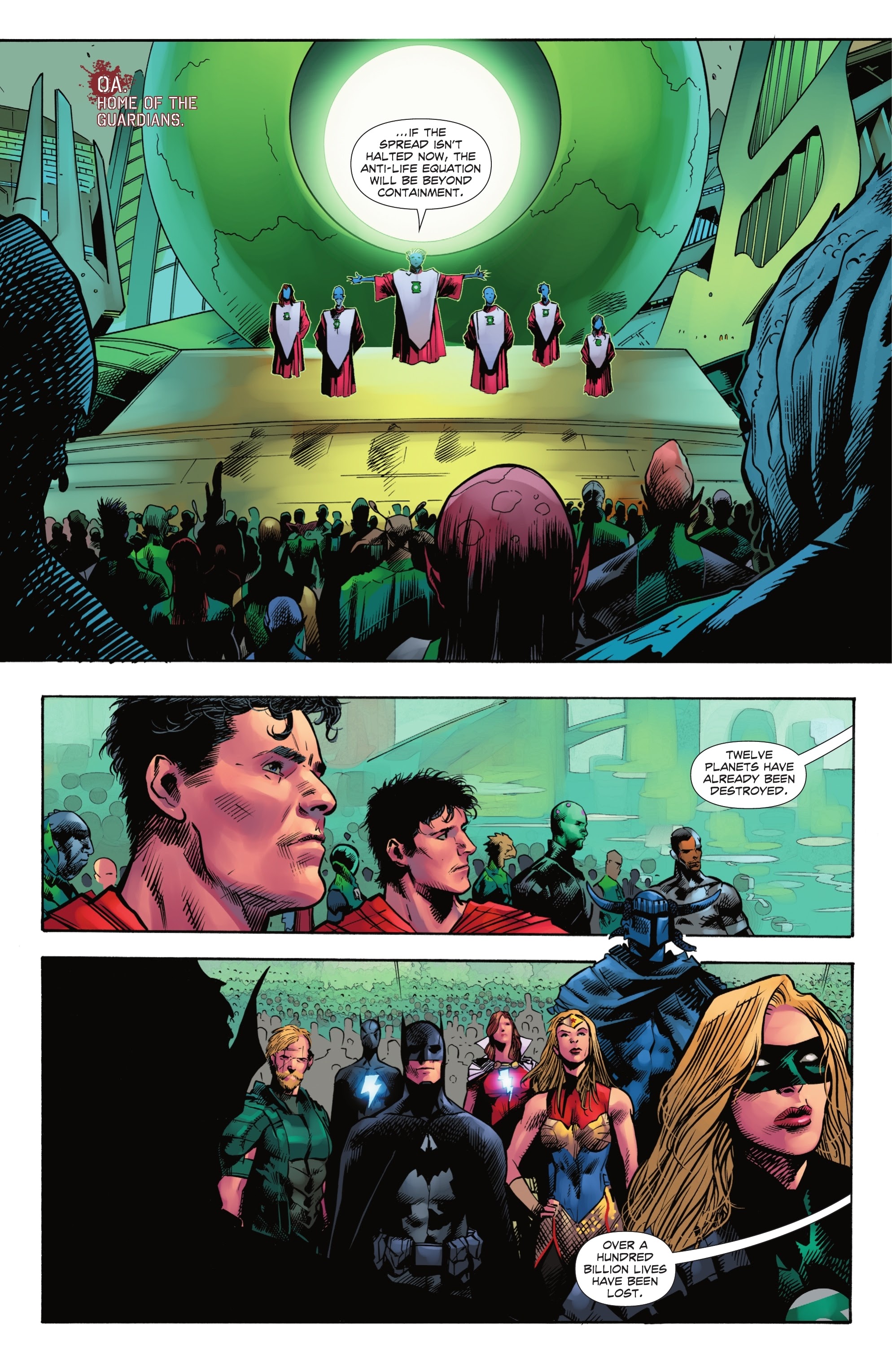 Read online DCeased: War of the Undead Gods comic -  Issue #4 - 16
