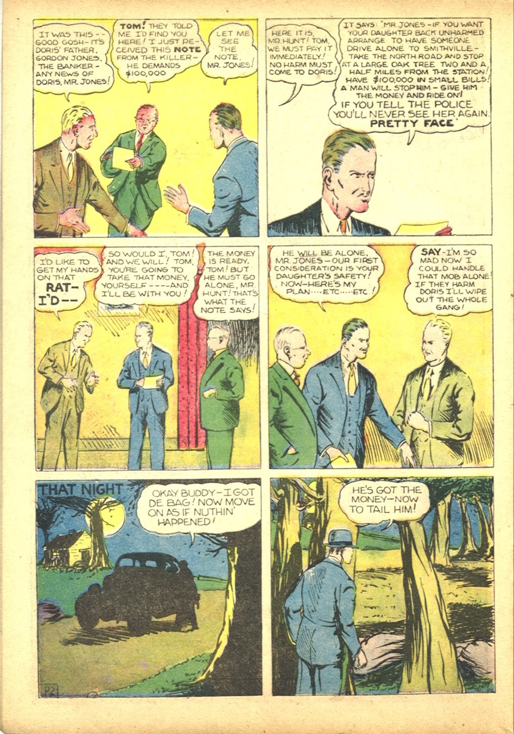 Read online Detective Picture Stories comic -  Issue #5 - 28
