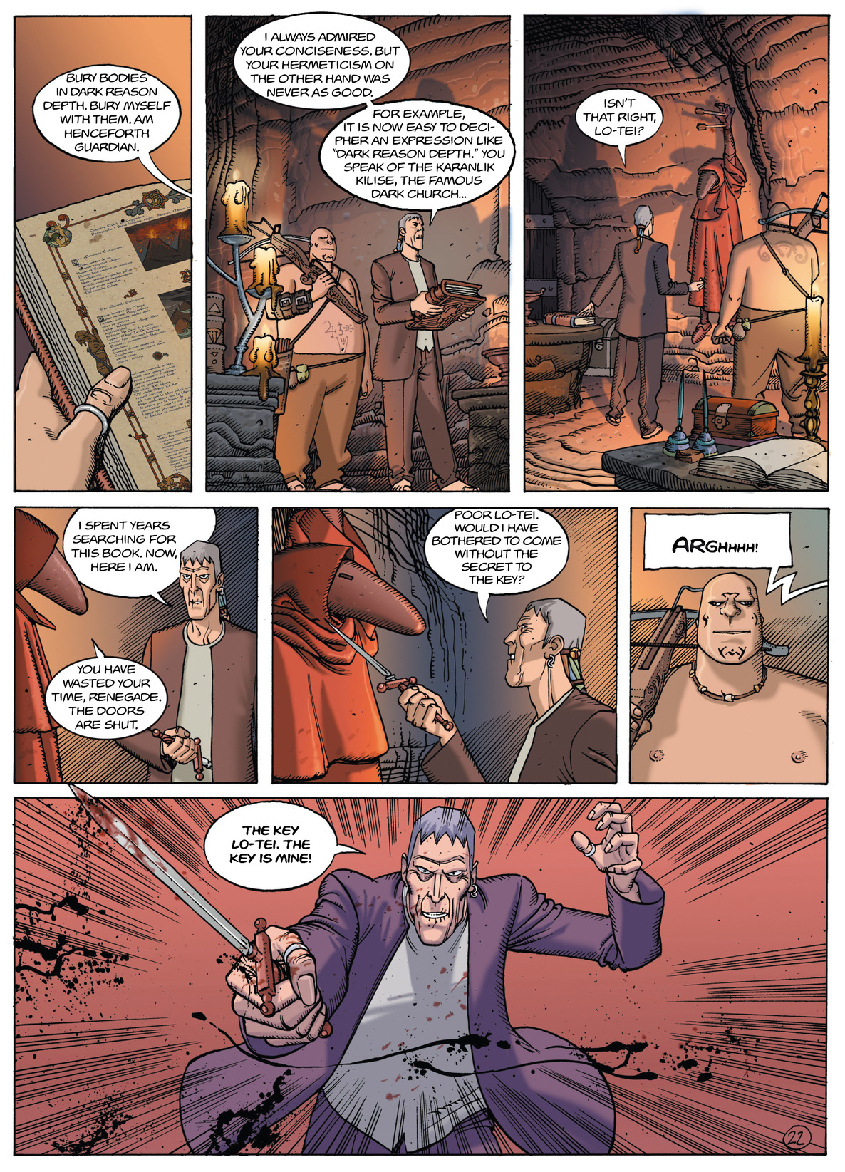 Read online Day of the Magicians comic -  Issue #1 - 27