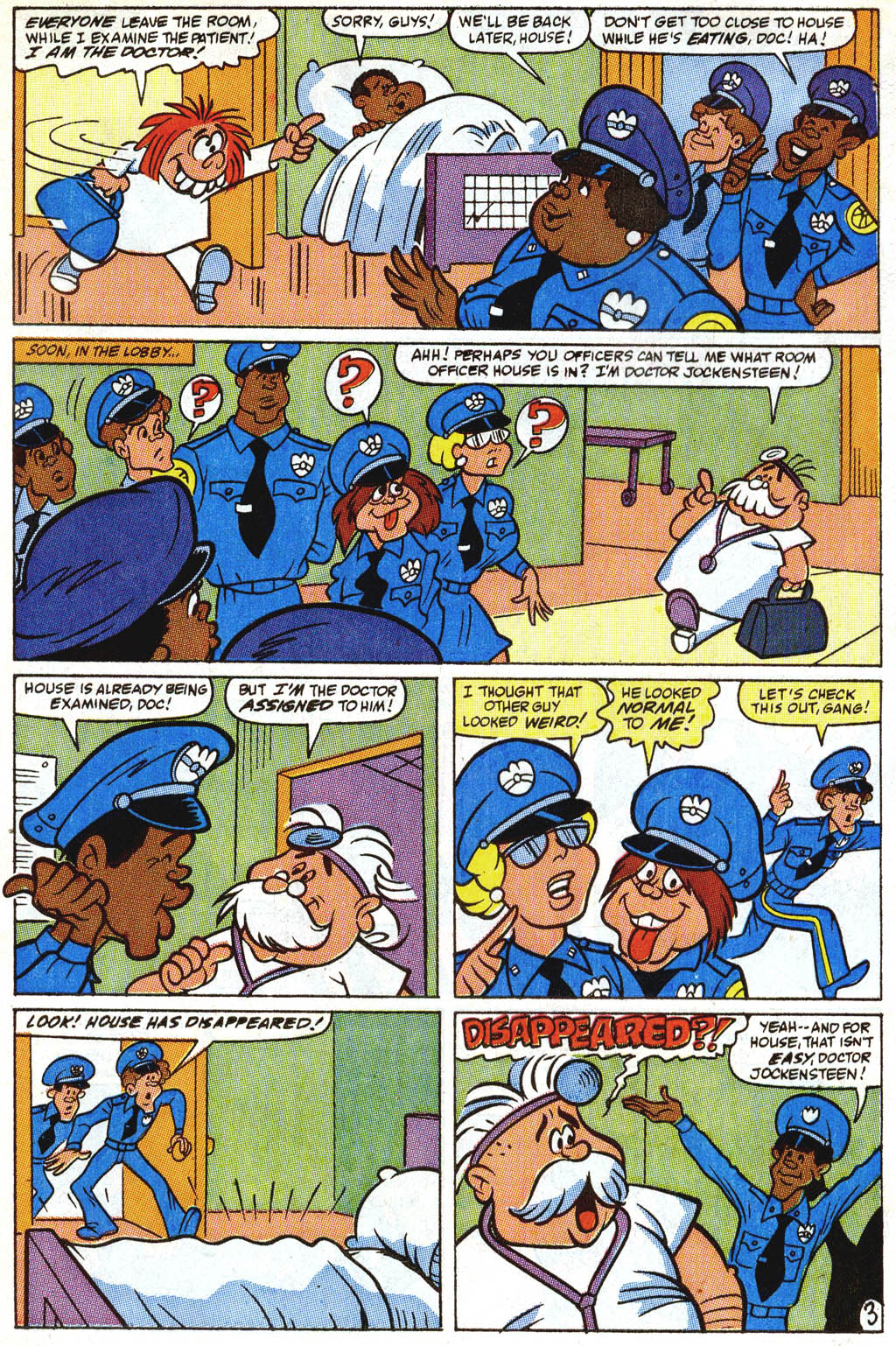 Read online Police Academy comic -  Issue #3 - 4