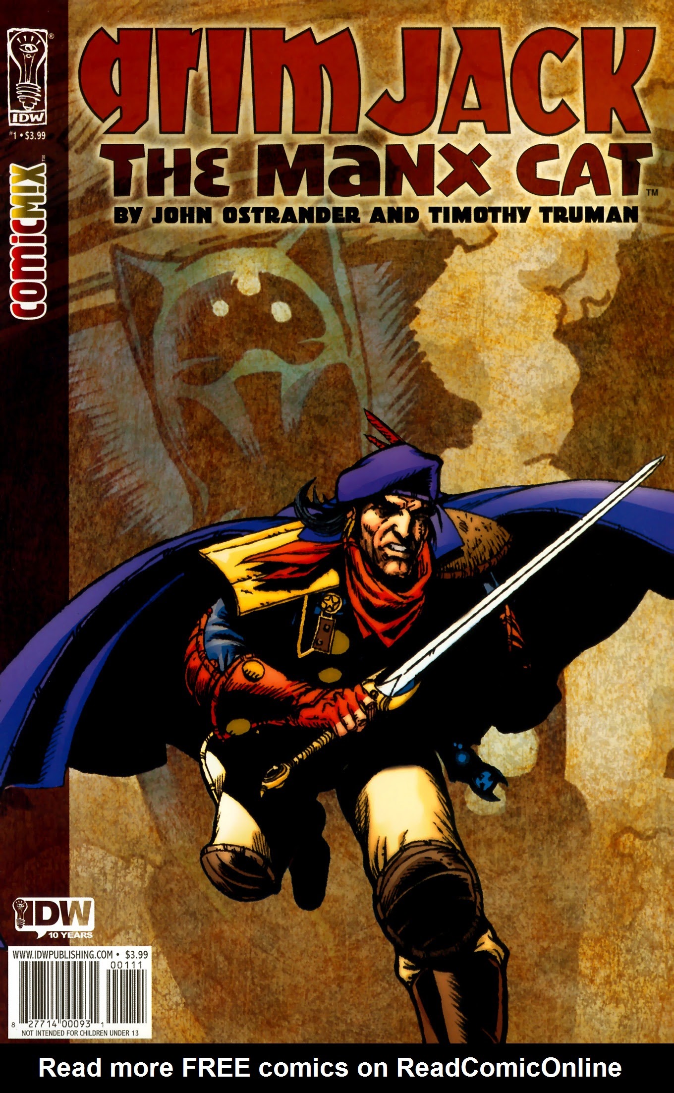 Read online GrimJack: The Manx Cat comic -  Issue #1 - 1