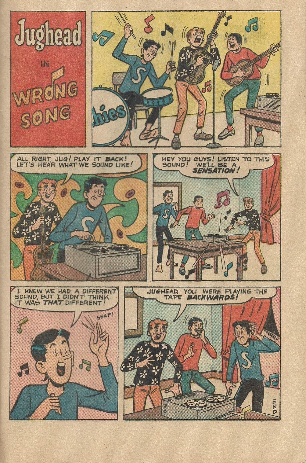 Read online Jughead's Jokes comic -  Issue #6 - 33