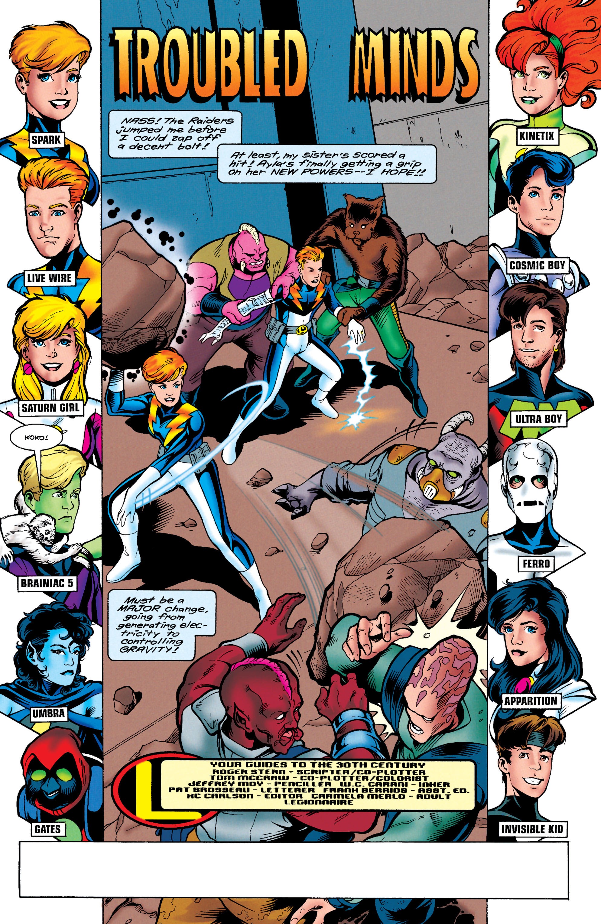 Read online Legionnaires comic -  Issue #57 - 2