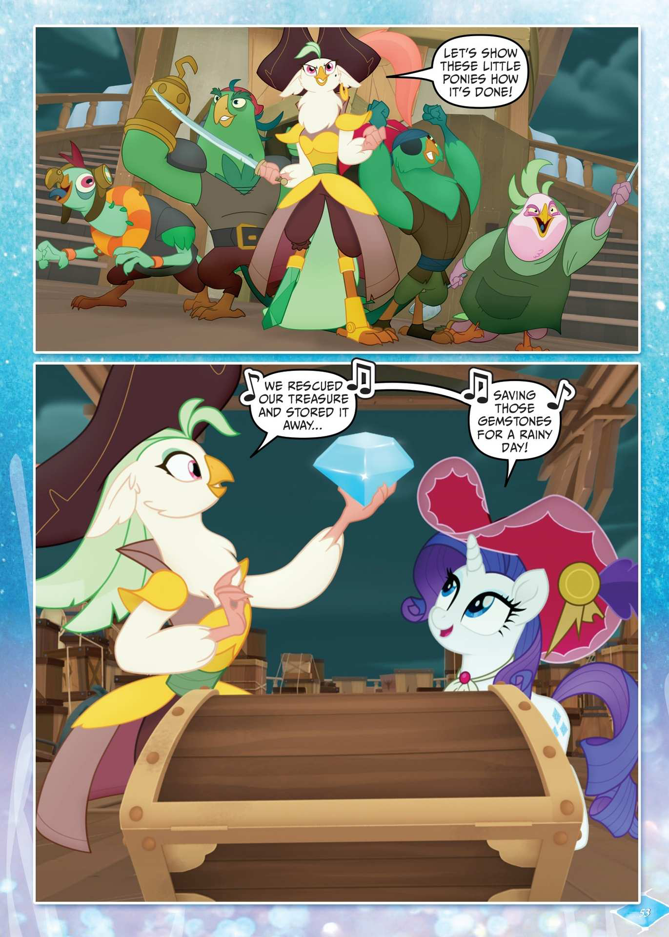Read online My Little Pony: The Movie Adaptation comic -  Issue # TPB - 54