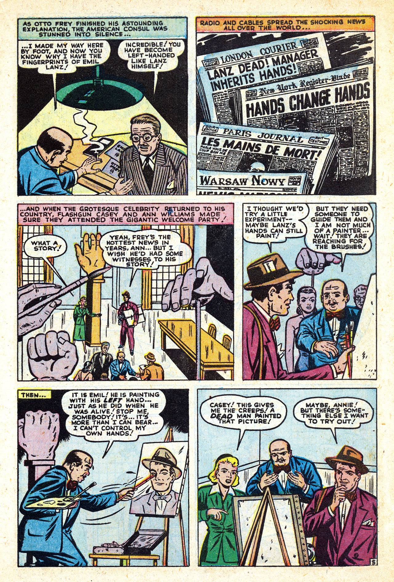 Read online Casey Crime Photographer comic -  Issue #4 - 41